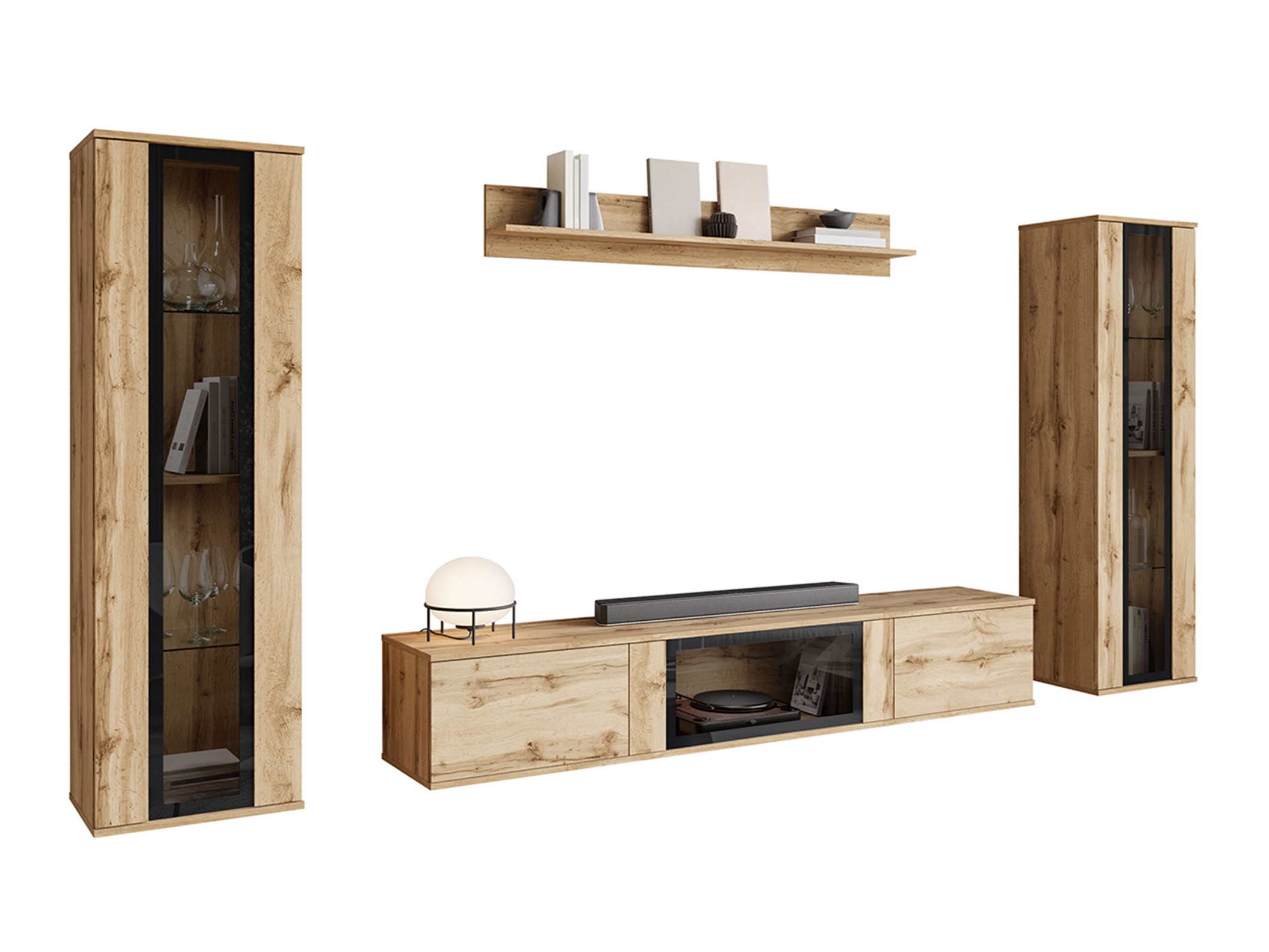 Комплект за хол Torcame 103 (Дъб уотан)