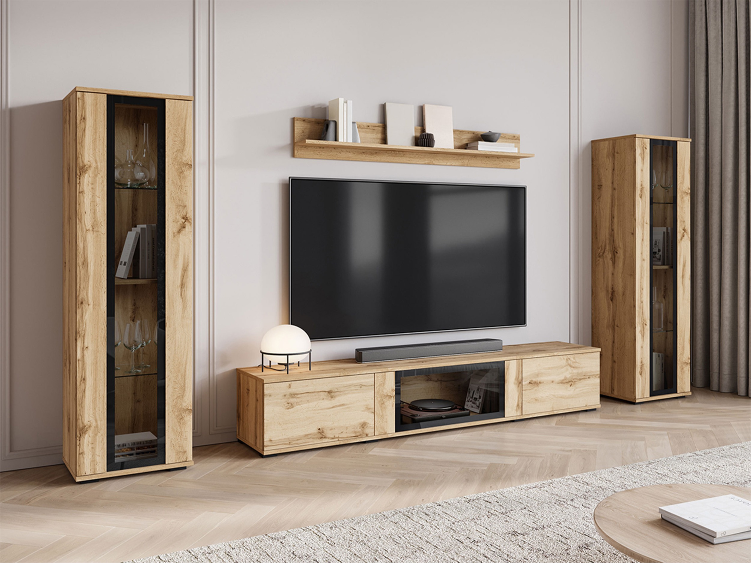 Комплект за хол Torcame 103 (Дъб уотан)