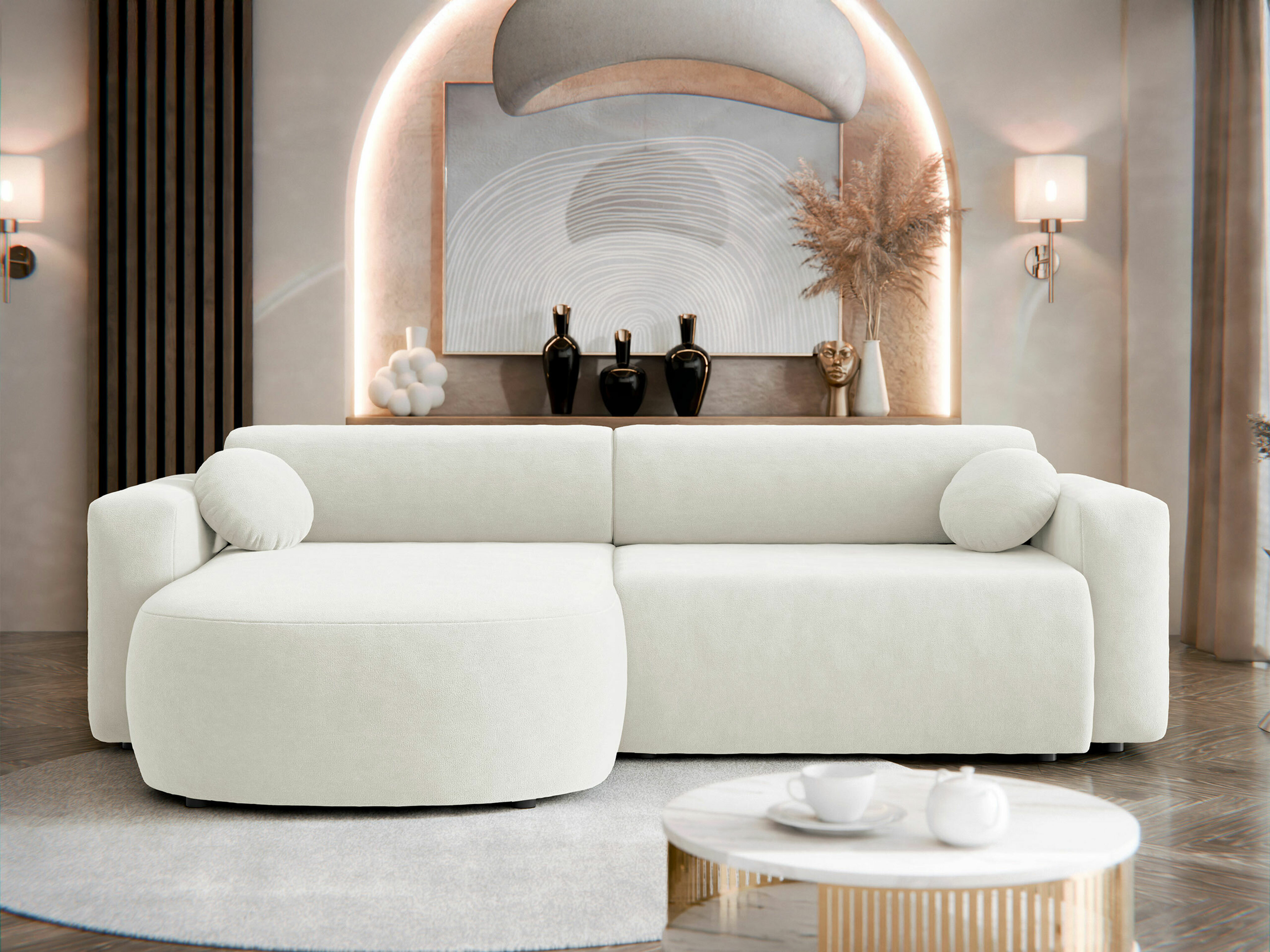 Ъглов диван Comfivo Corus (Velo 621)