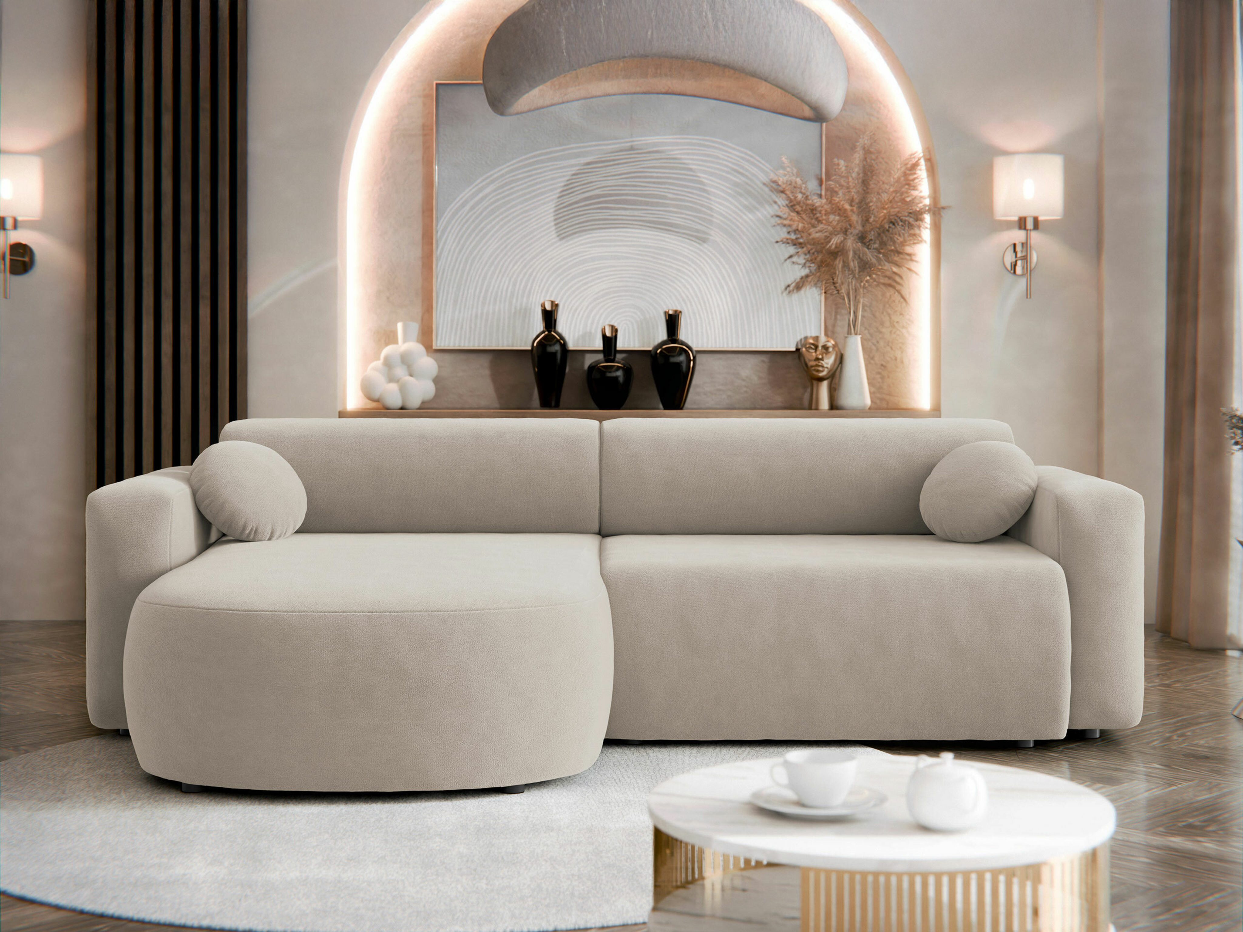 Ъглов диван Comfivo Pullus (Velo 623)