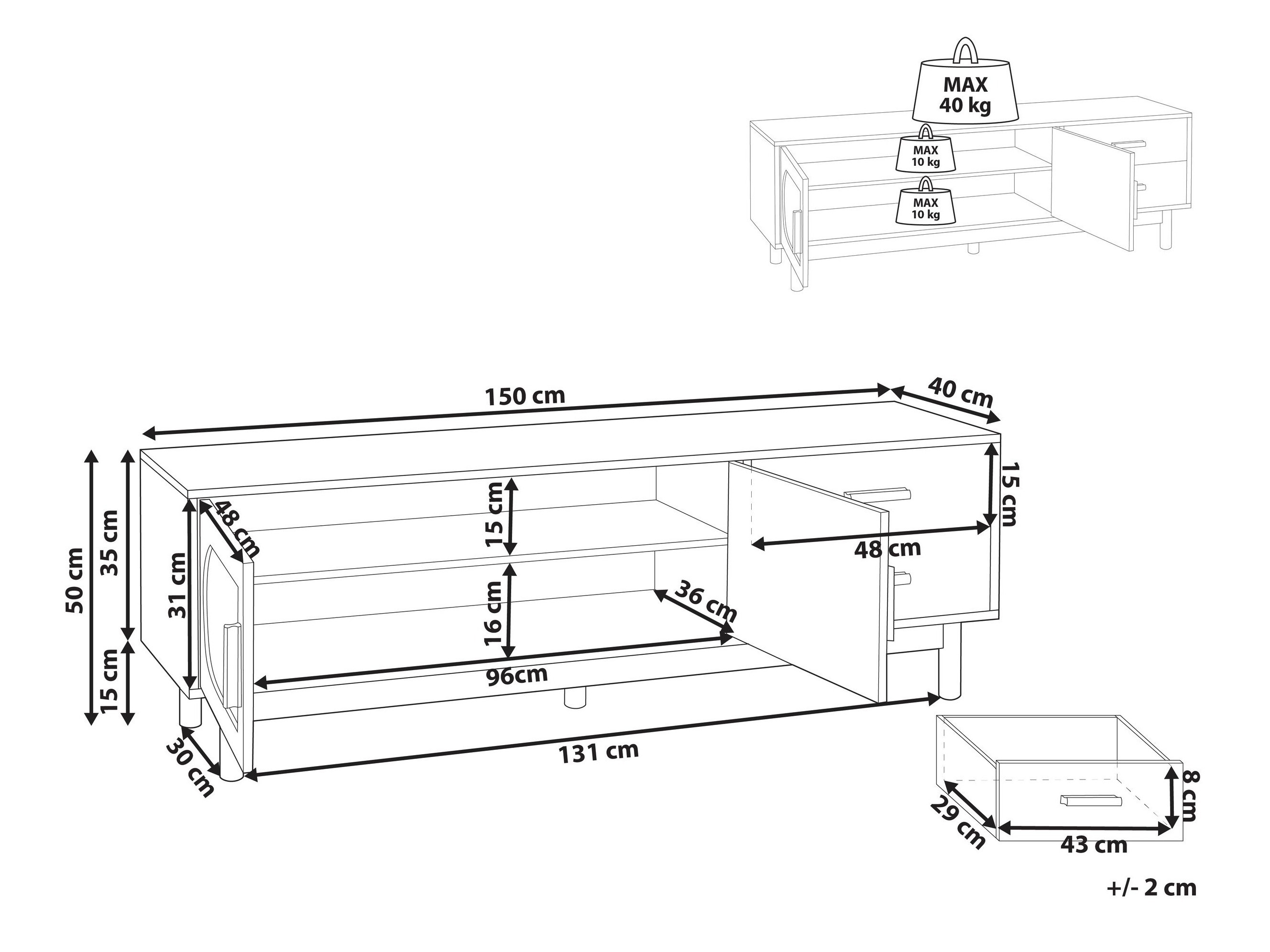 ТВ шкаф Cirlua 103