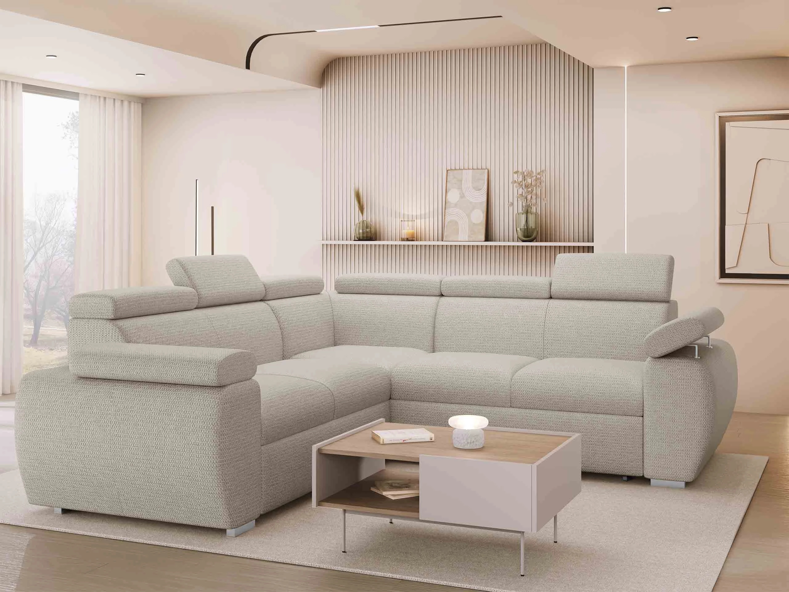 Ъглов диван Columbus 215 (Aragon 03)