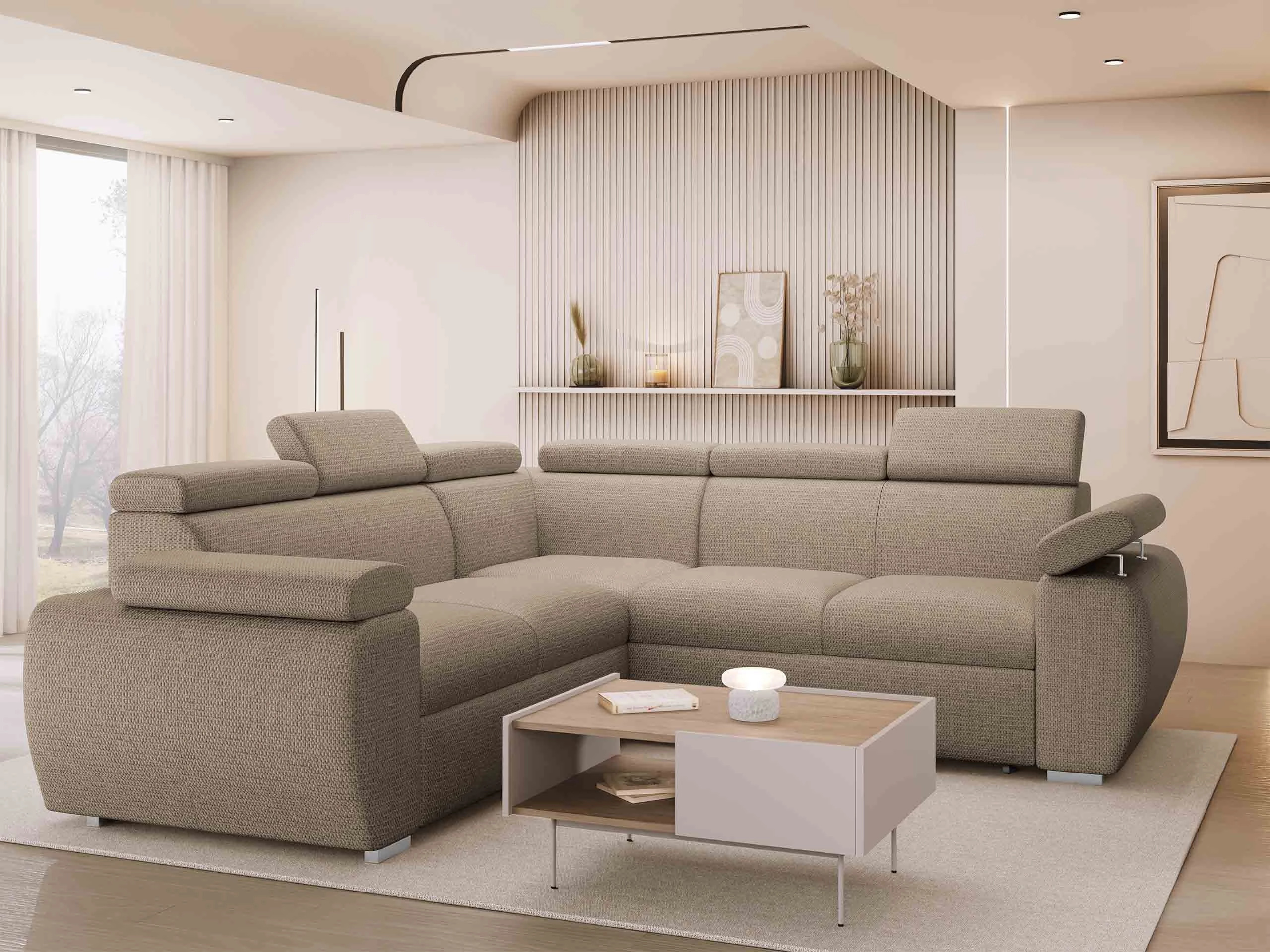 Ъглов диван Columbus 215 (Aragon 14)