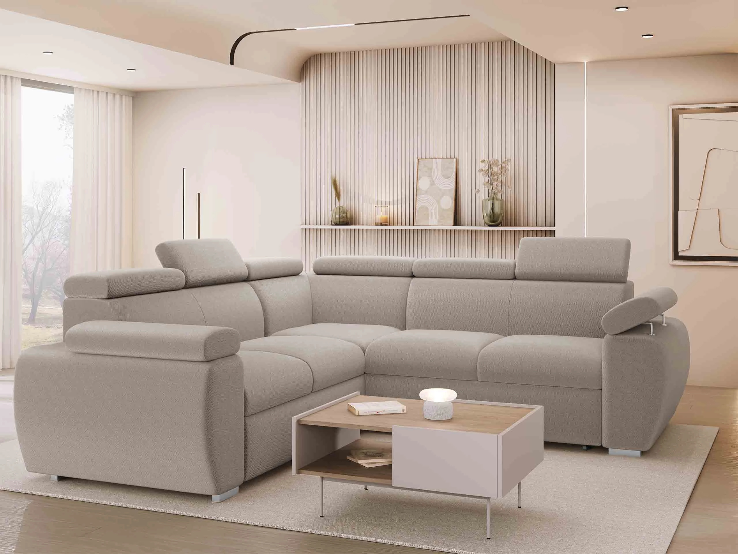 Ъглов диван Columbus 215 (Paros 02)