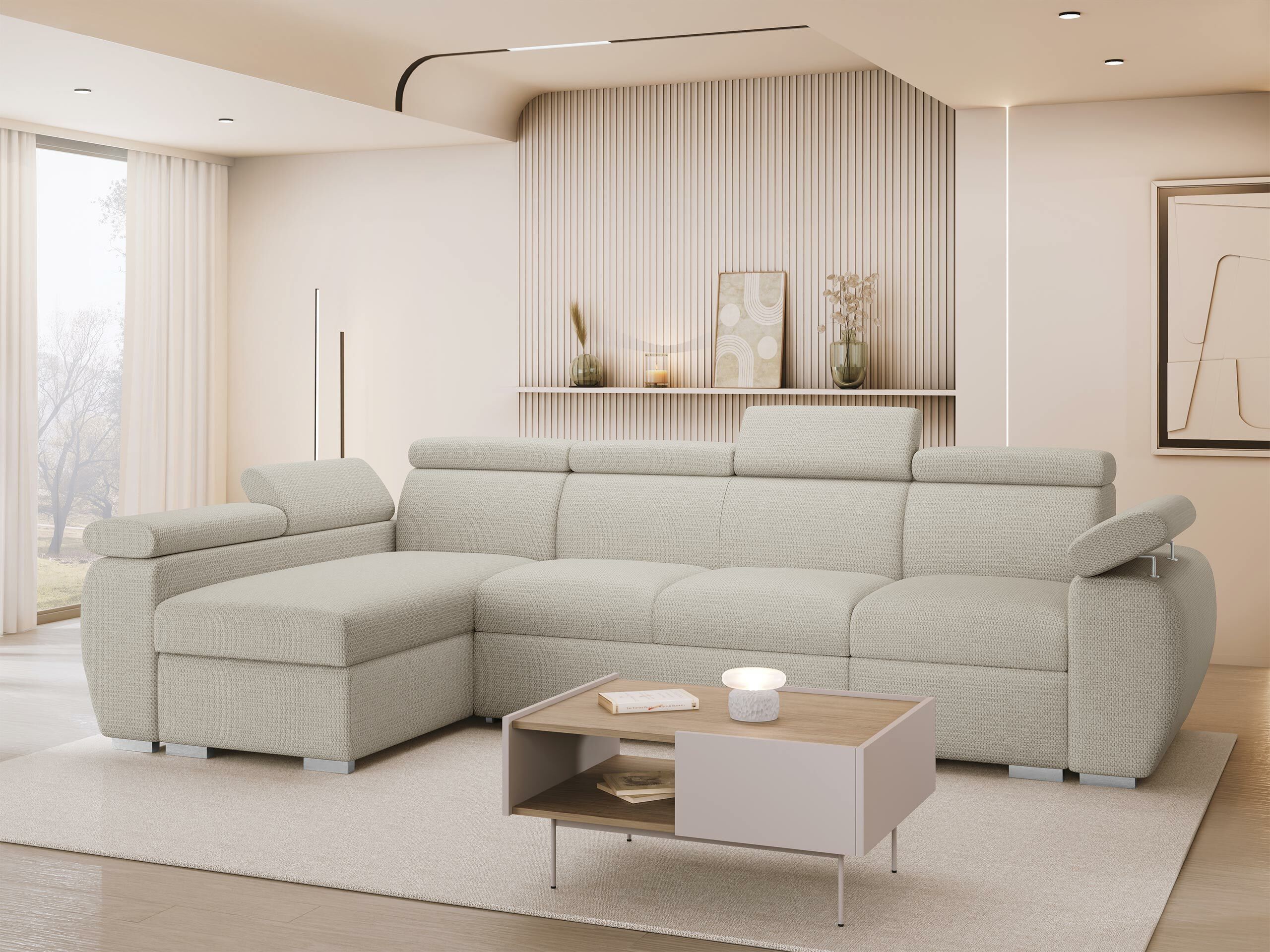 Ъглов диван Columbus 227 (Aragon 03)