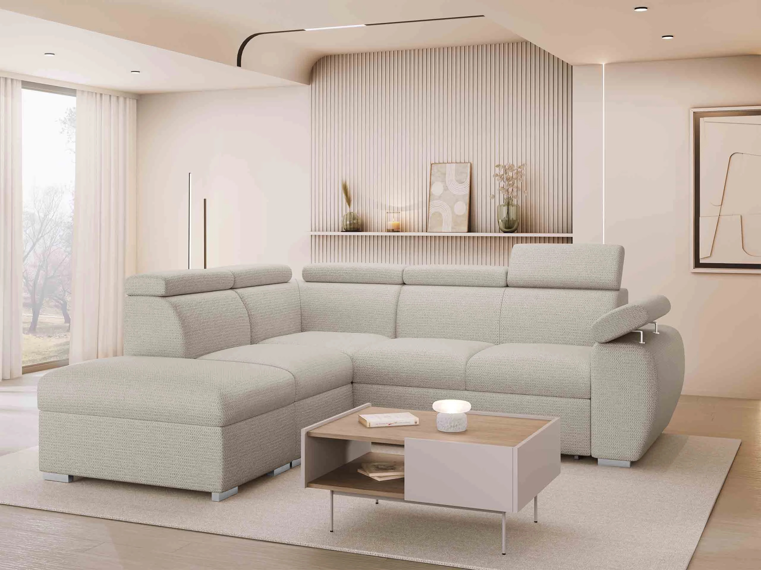 Ъглов диван Columbus 228 (Aragon 03)