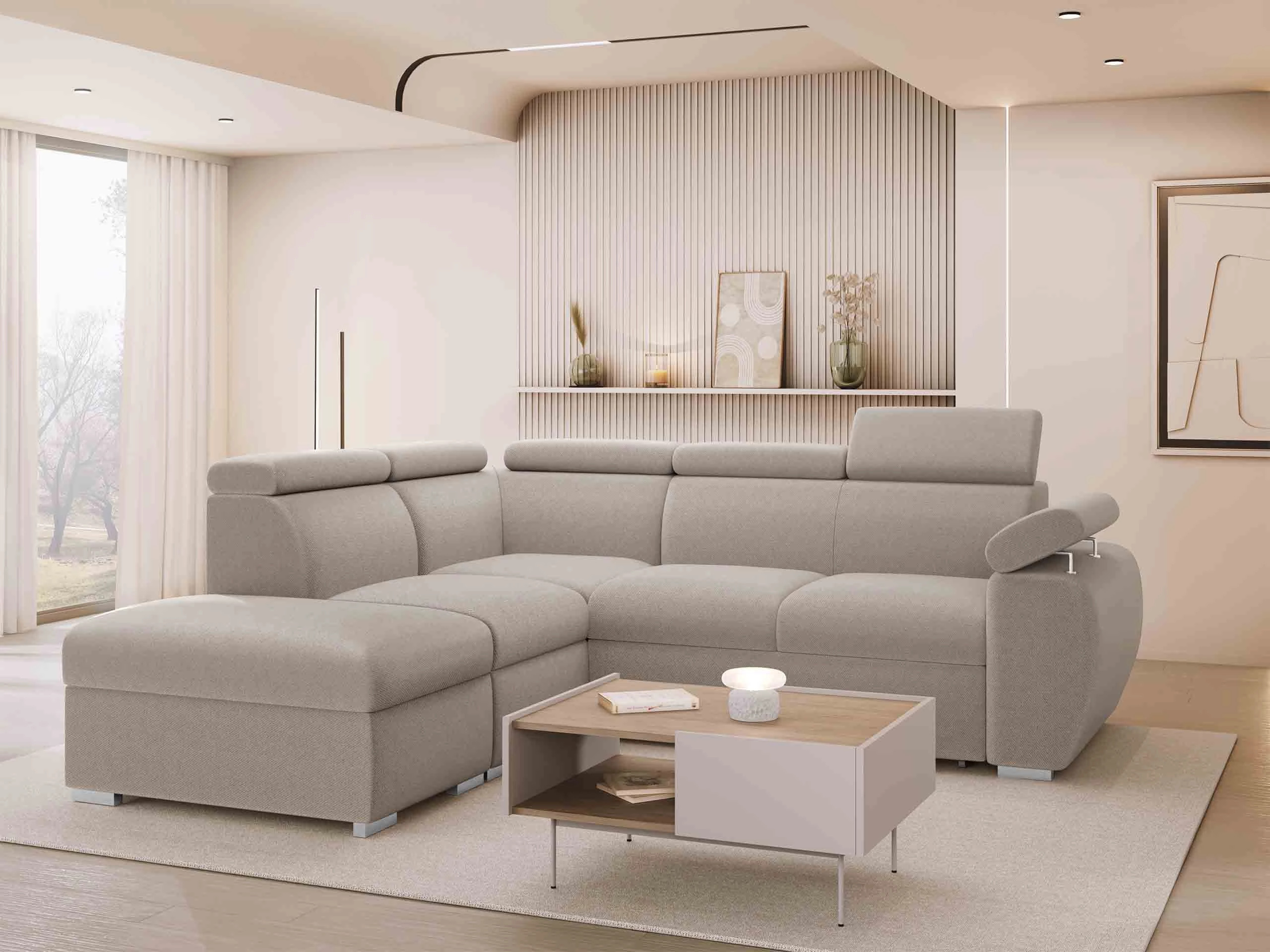 Ъглов диван Columbus 228 (Paros 02)