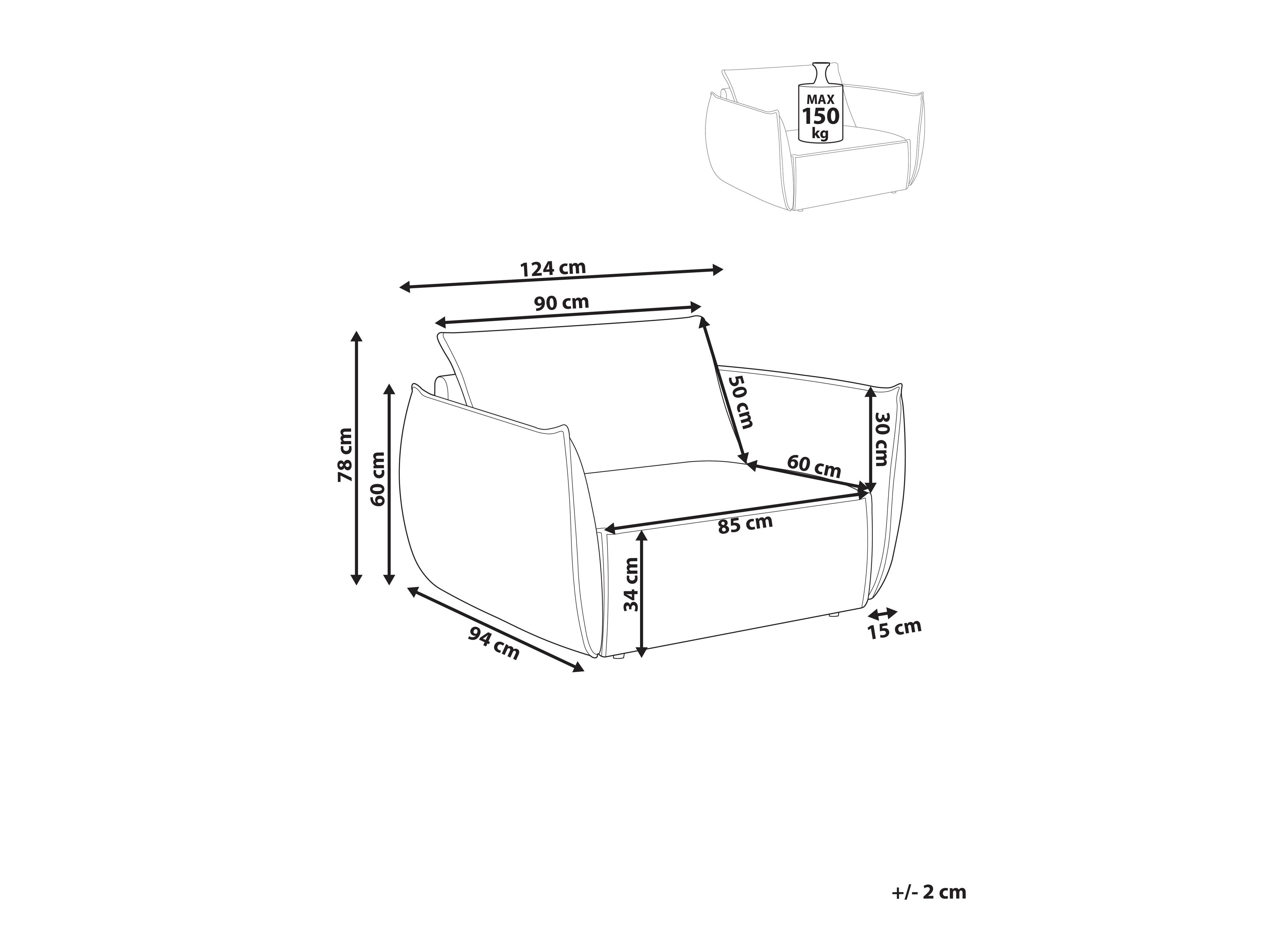 Фотьойл Berwyn 2704 (Бежов)