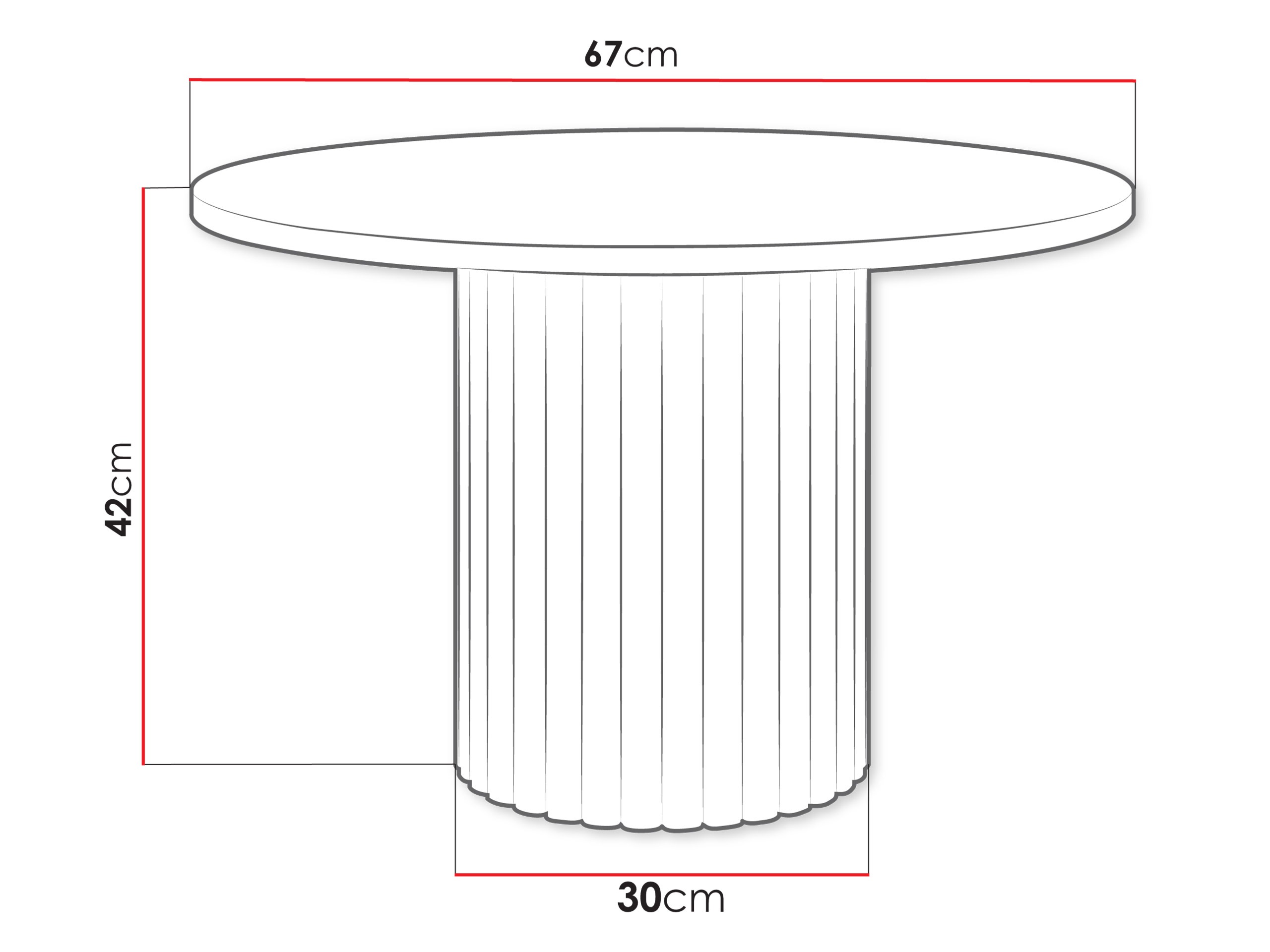 Масичка за кафе Dearborn 107 (Кашмир)