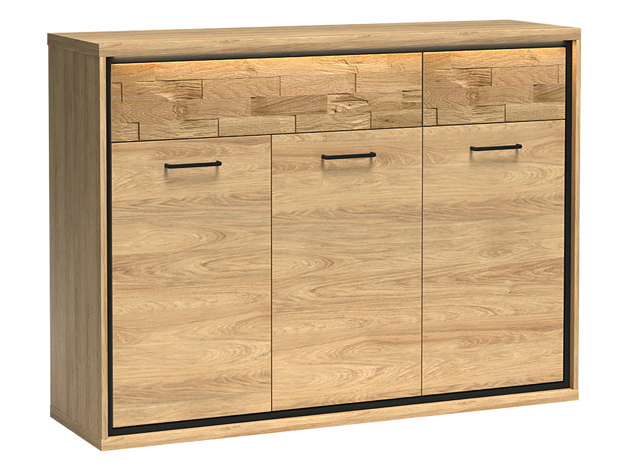 Скрин Etrmoni 104 (Ярък дърво + Дъб)