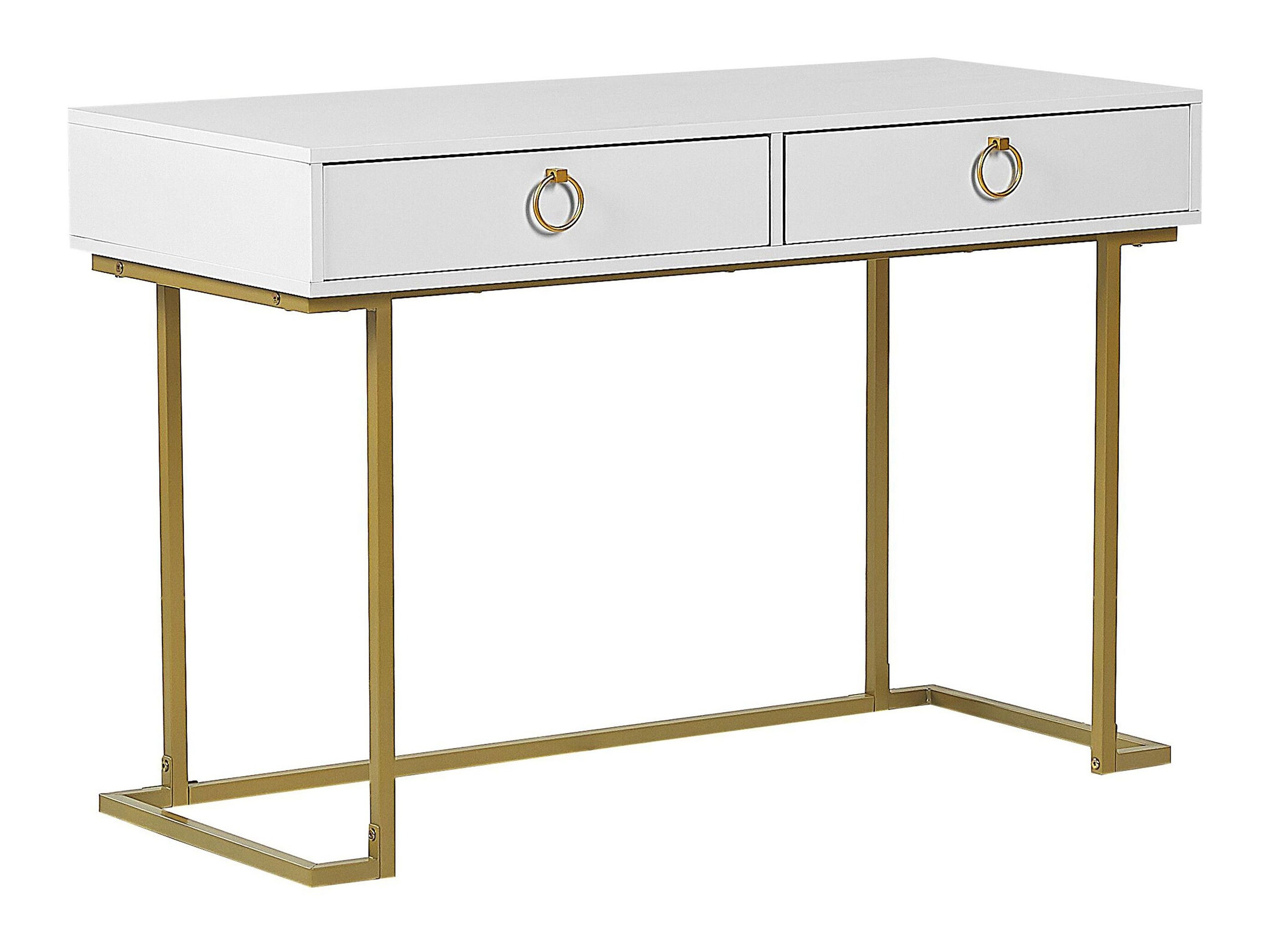 Конзолна маса Berwyn 3020 (Бял + Златно)