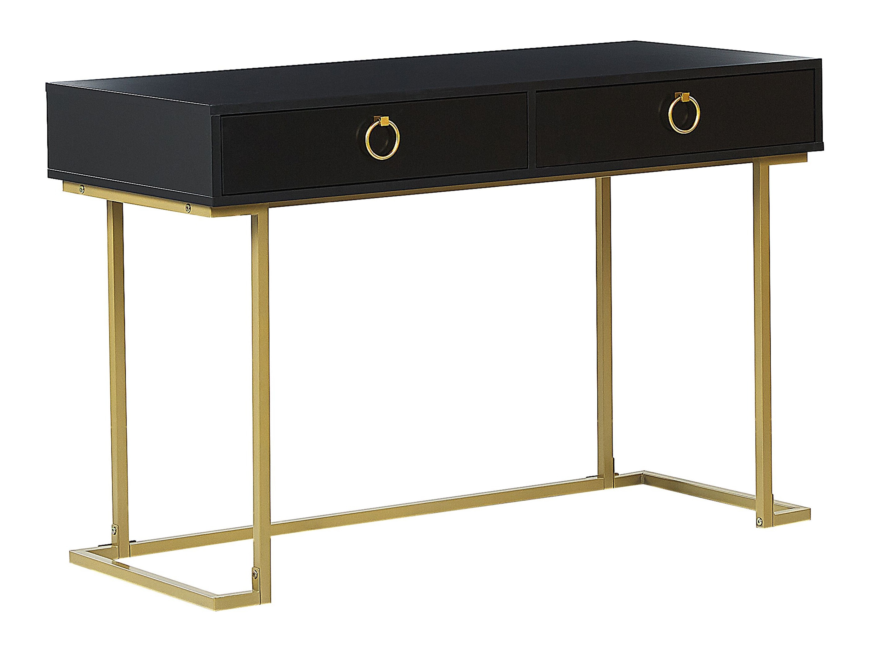 Конзолна маса Berwyn 3020 (Черен + Златно)