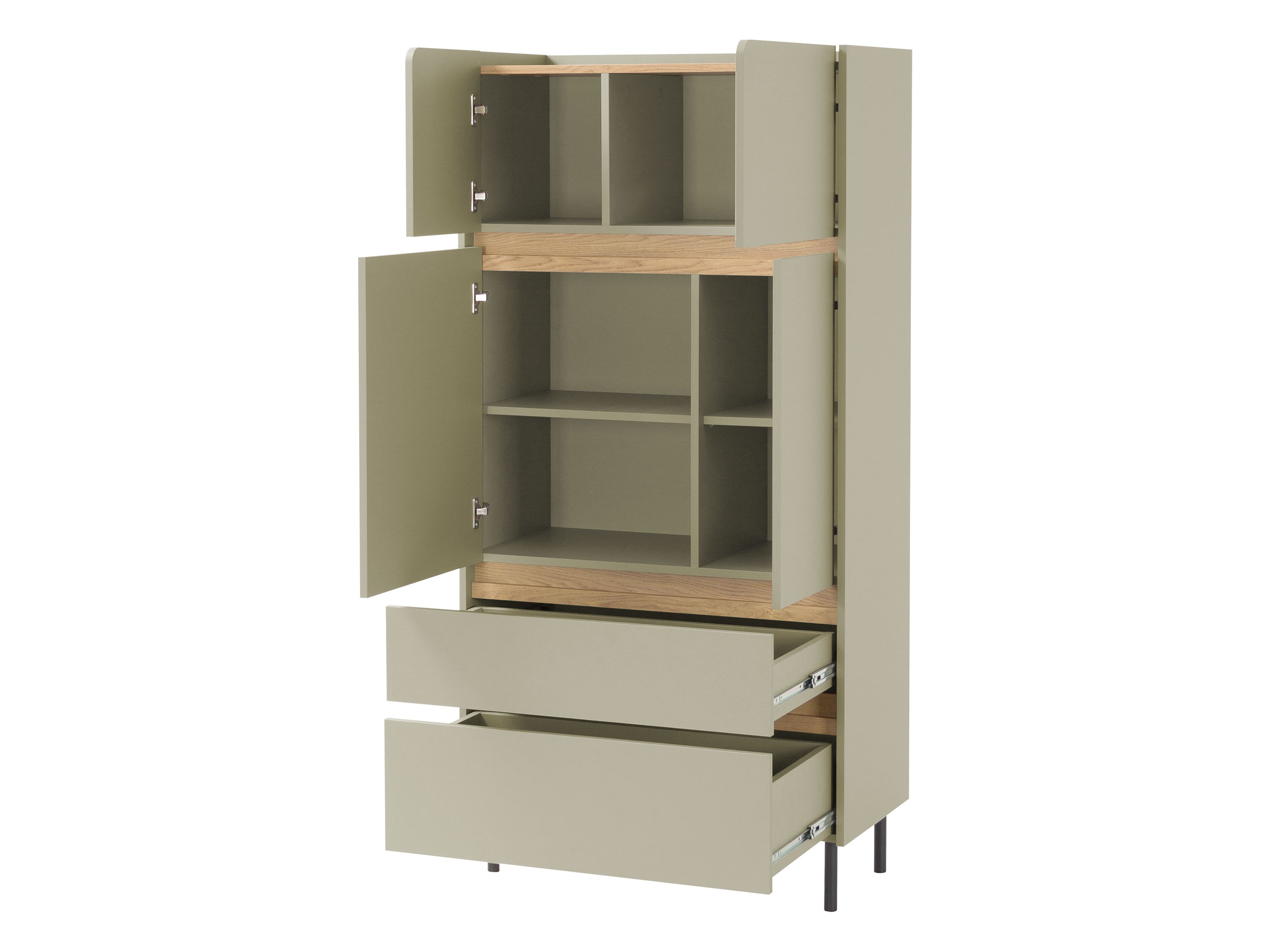 Комплект за спалня Fiosono 113 (Евкалипт + Дъб)