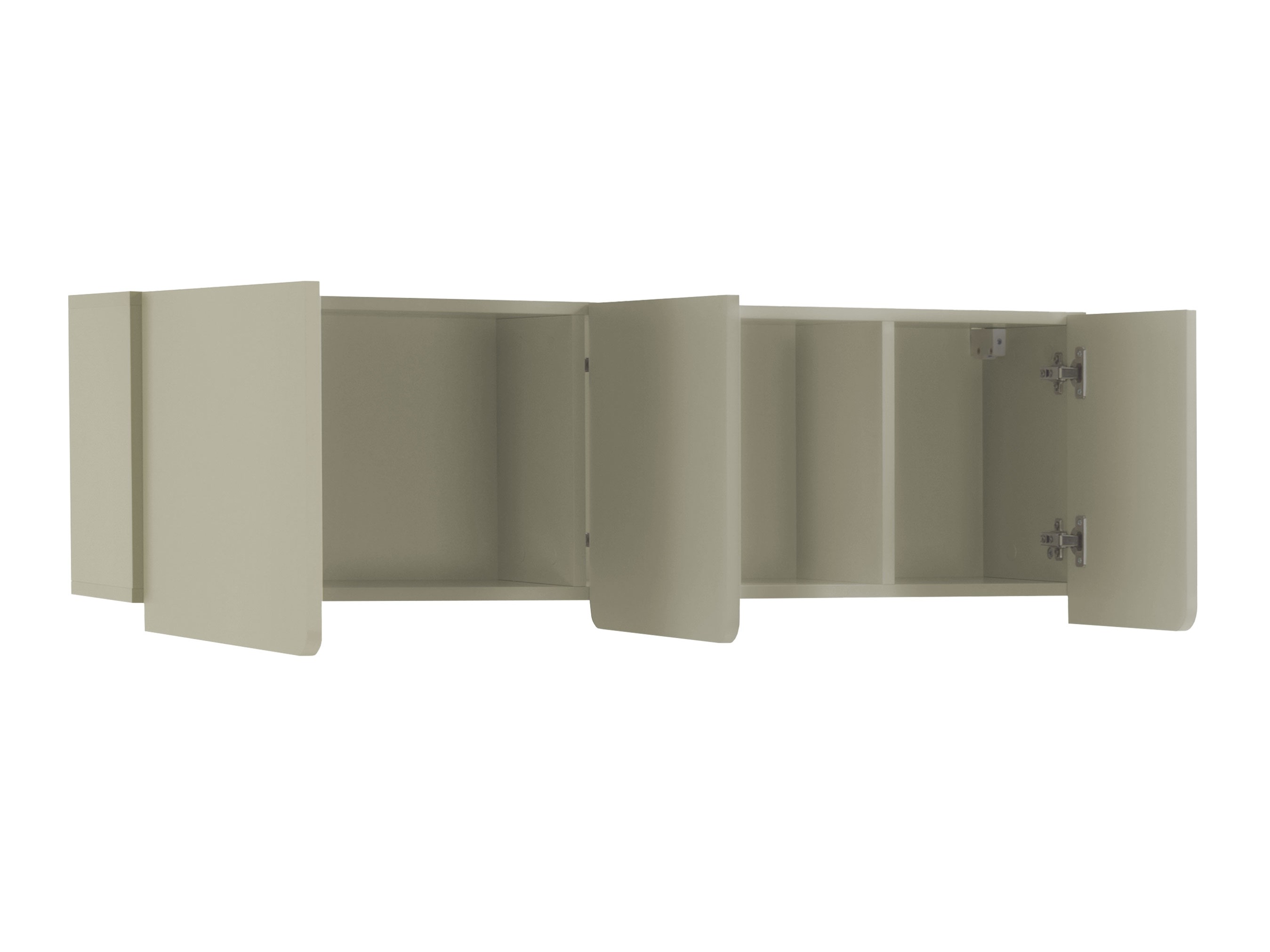 Комплект за спалня Fiosono 113 (Пепеливо зелен + Дъб)