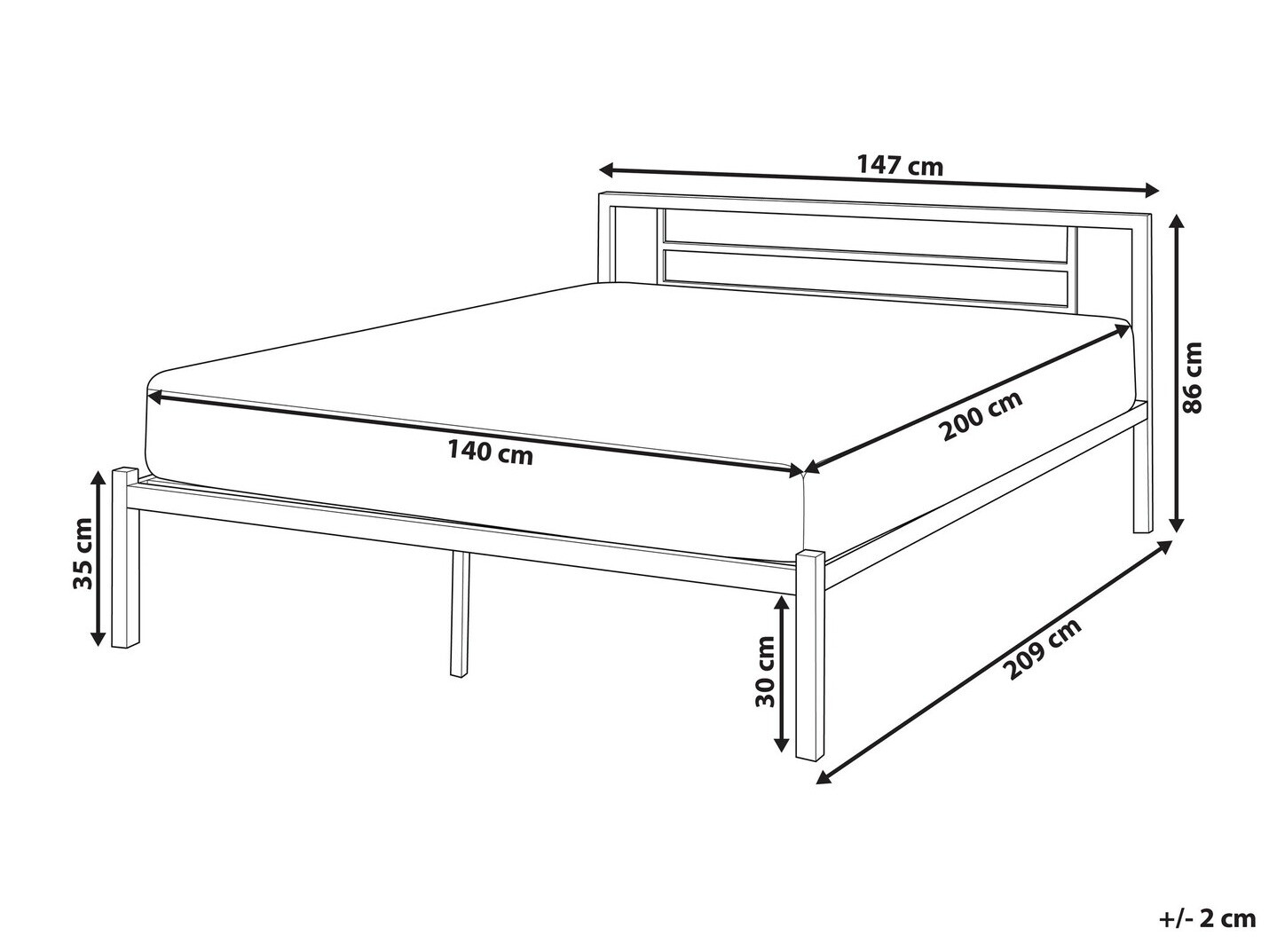 Легло Berwyn 771 (Черен)