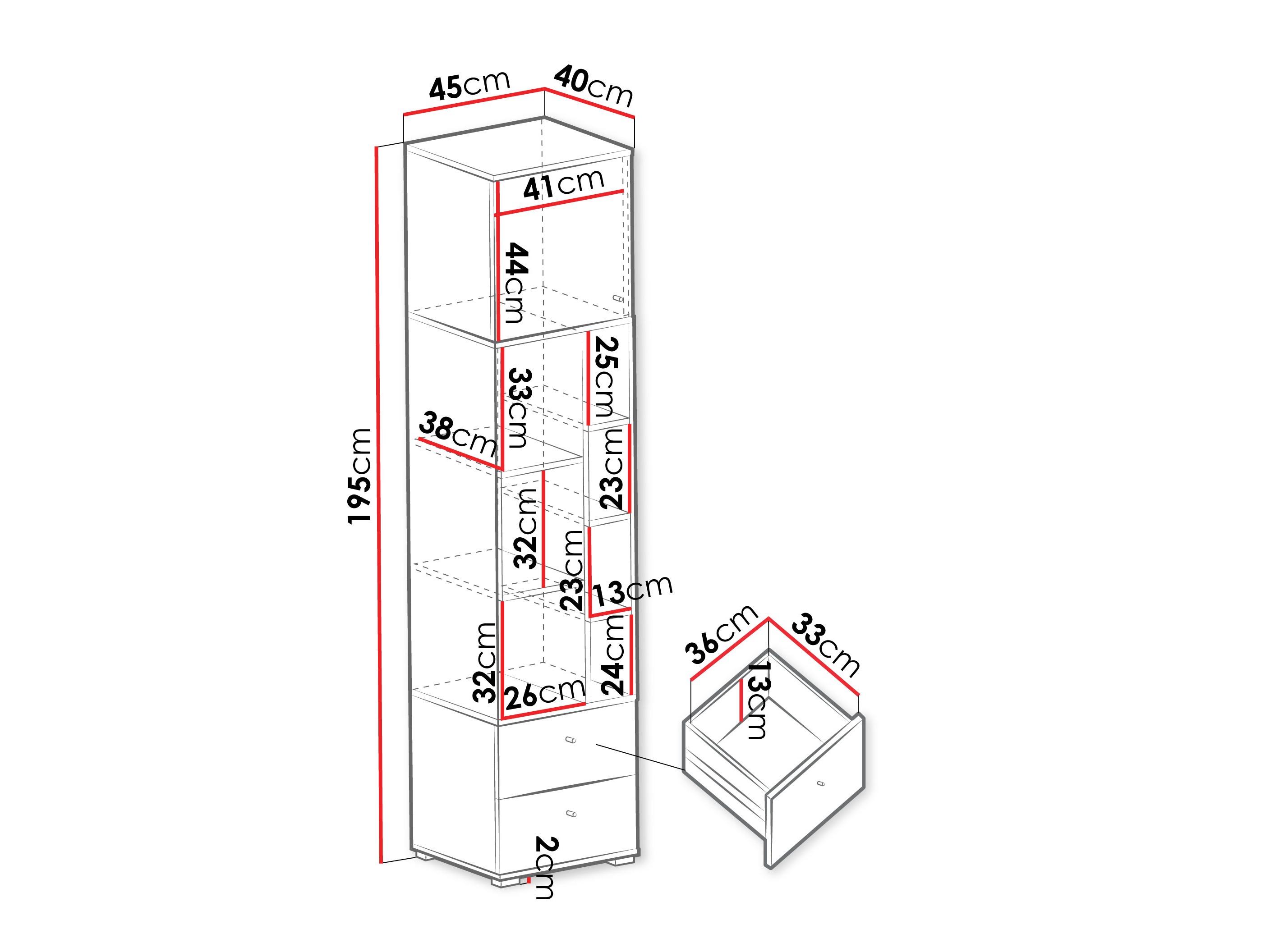 Етажерка Ciravie 102