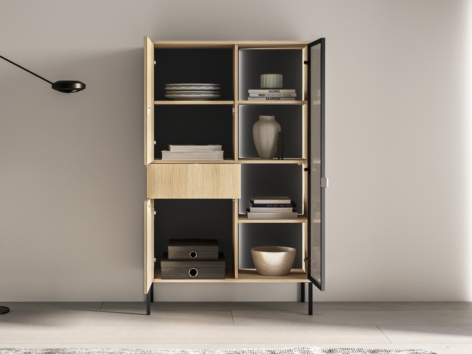 Етажерка Virsalo 100 (Дъб)