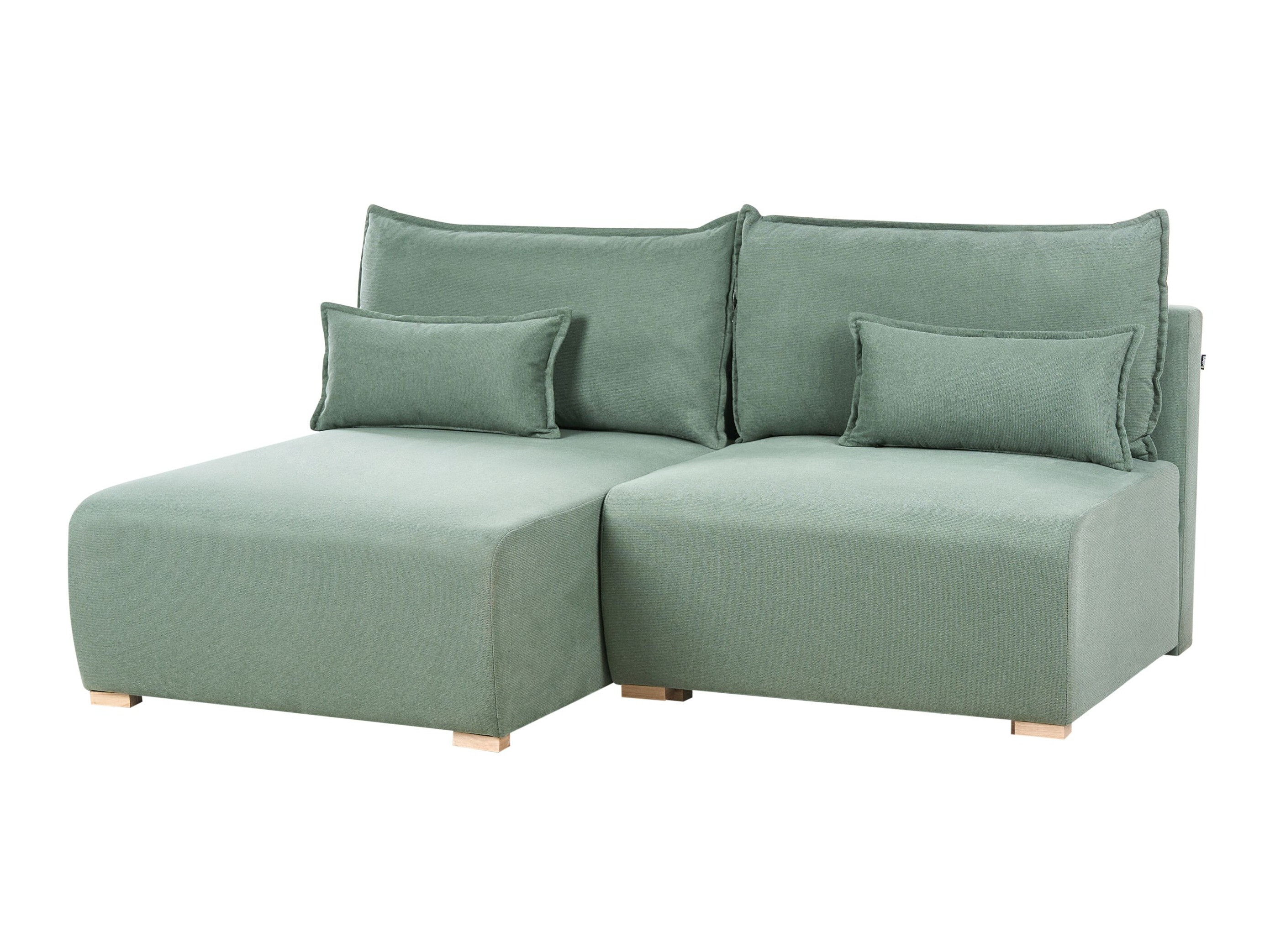 Модулен ъглов диван Berwyn 3021 (Светло зелено)