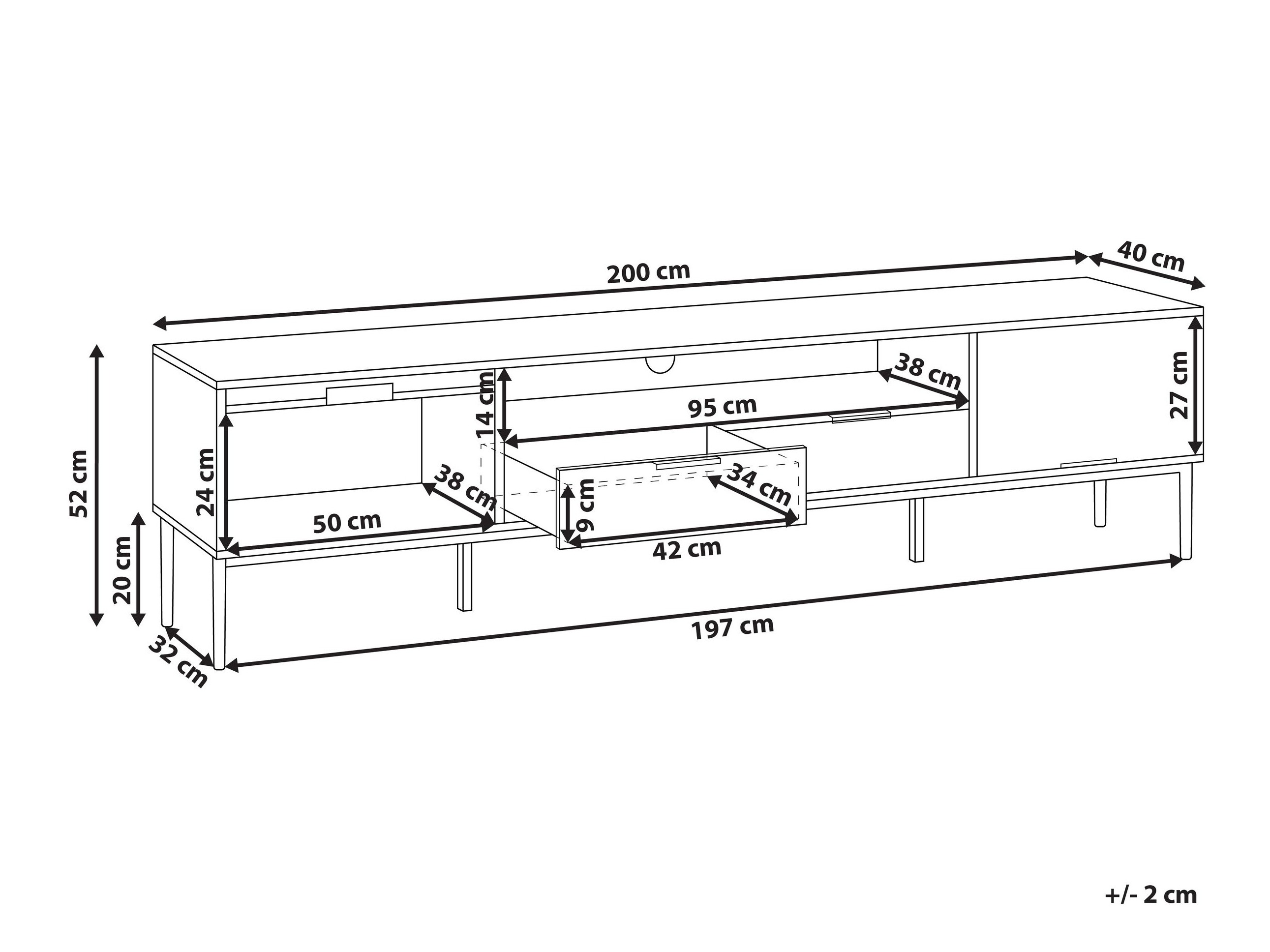 ТВ шкаф Berwyn 3025