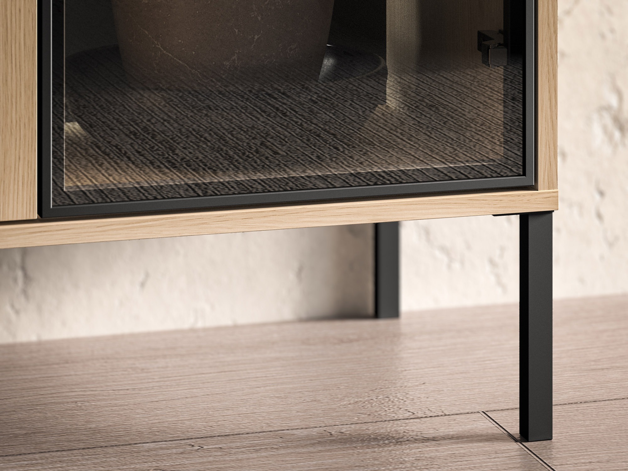 Комплект за хол Virsalo 105 (Дъб)