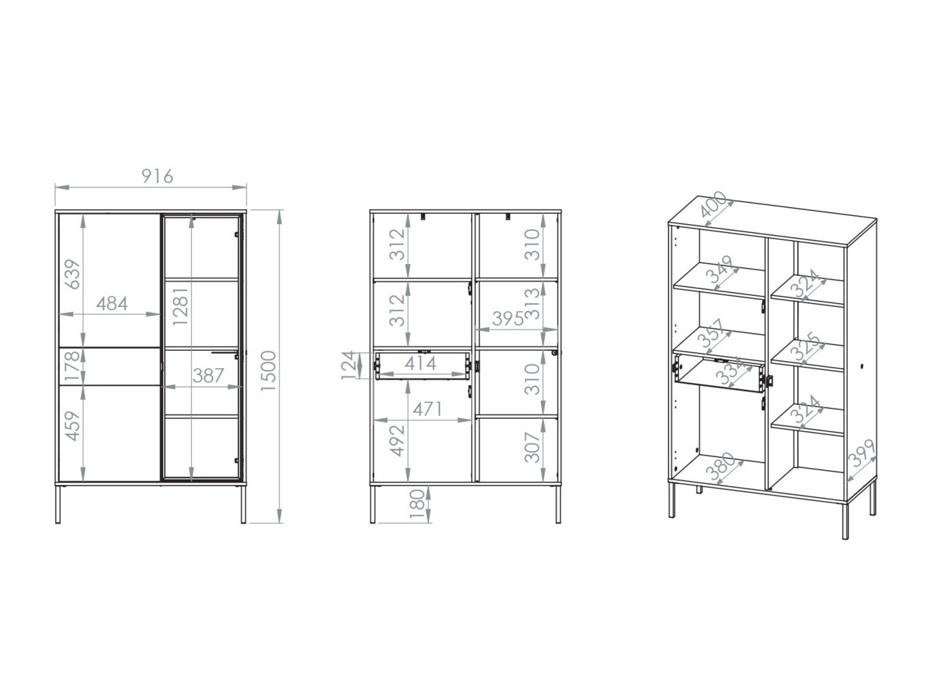 Комплект за хол Virsalo 105 (Дъб)