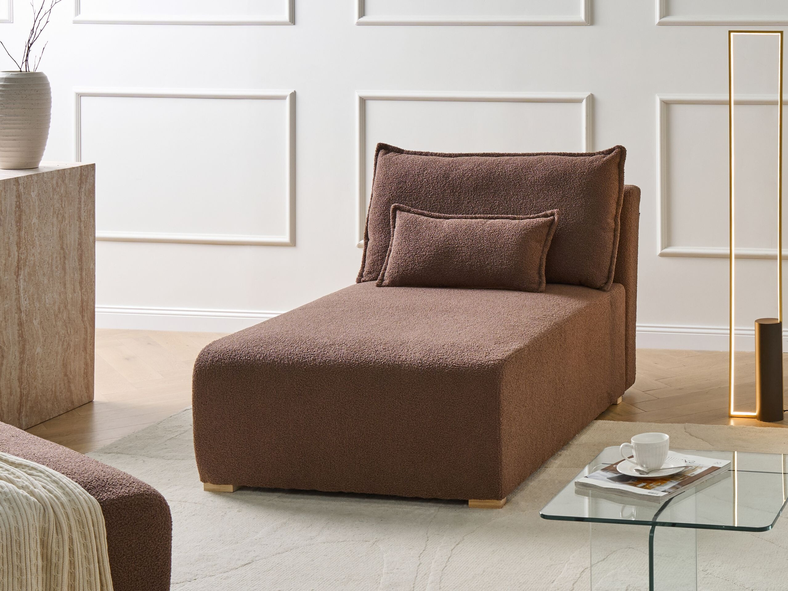 Кушетка Berwyn 3029 (Кафяв)