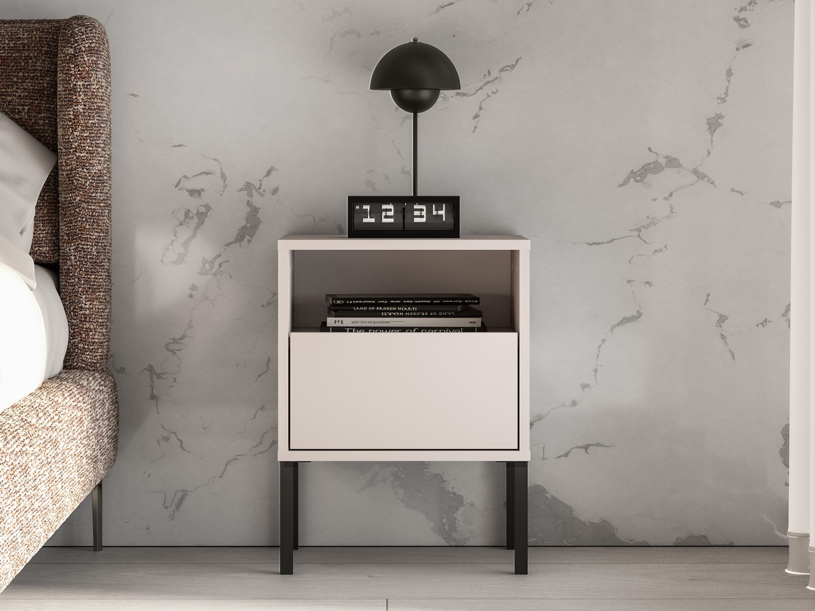 Нощно шкафче Virsalo 104 (Кашмир)