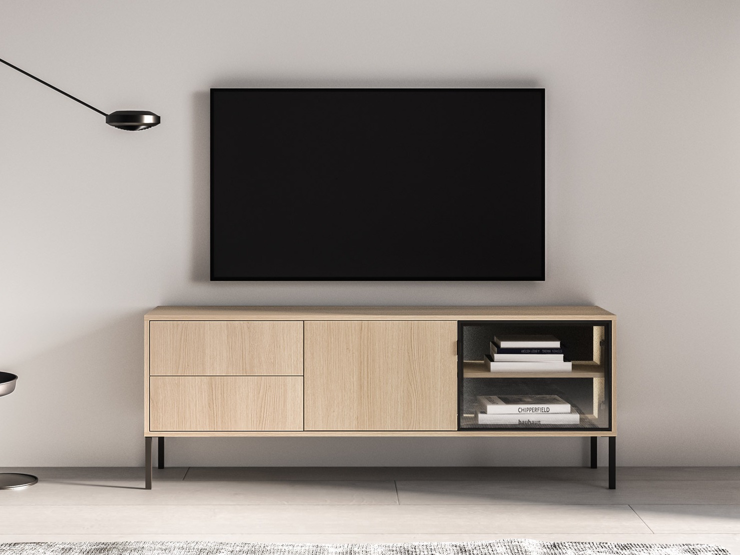 ТВ шкаф Virsalo 103 (Дъб)