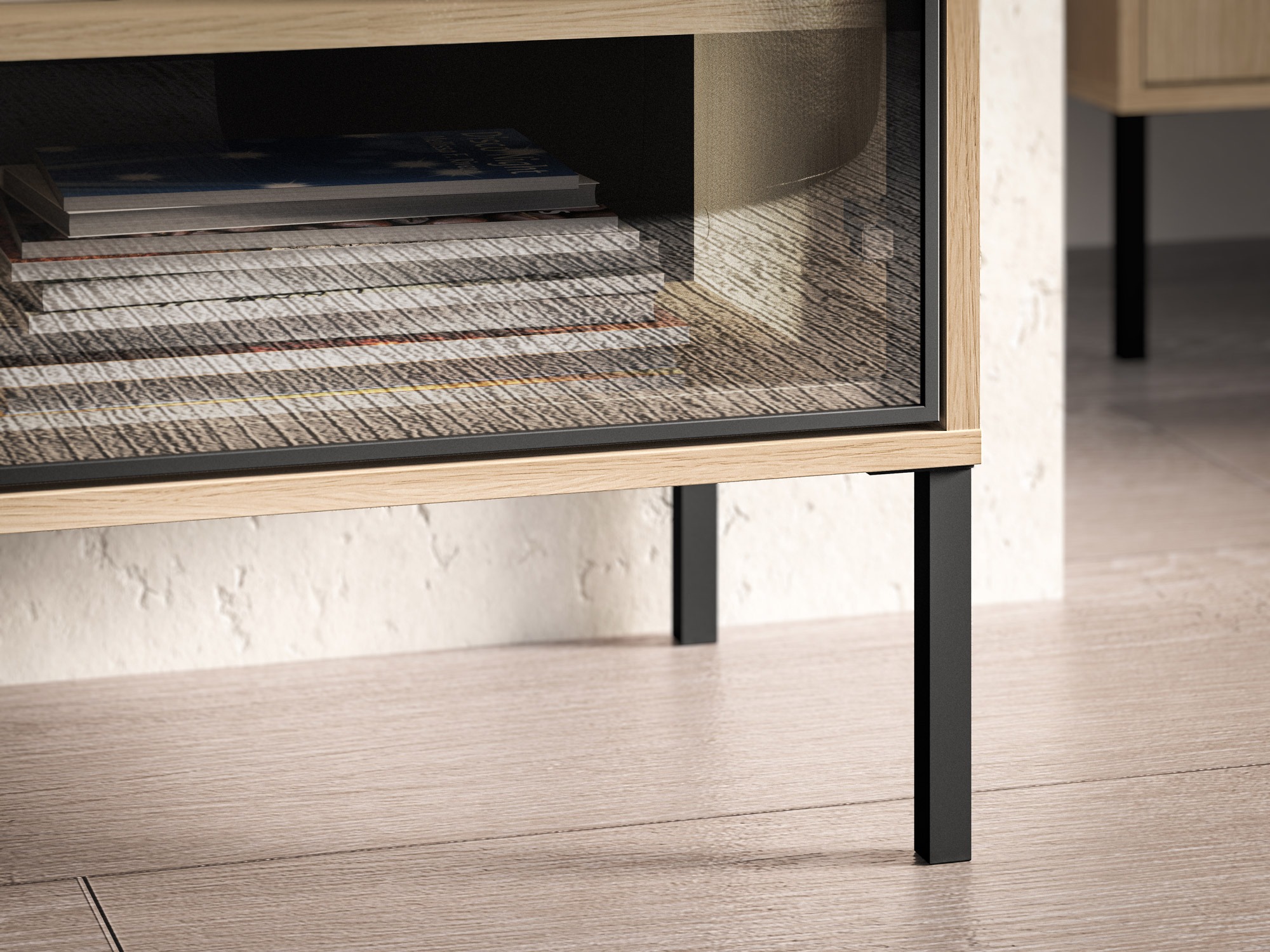 ТВ шкаф Virsalo 103 (Дъб)