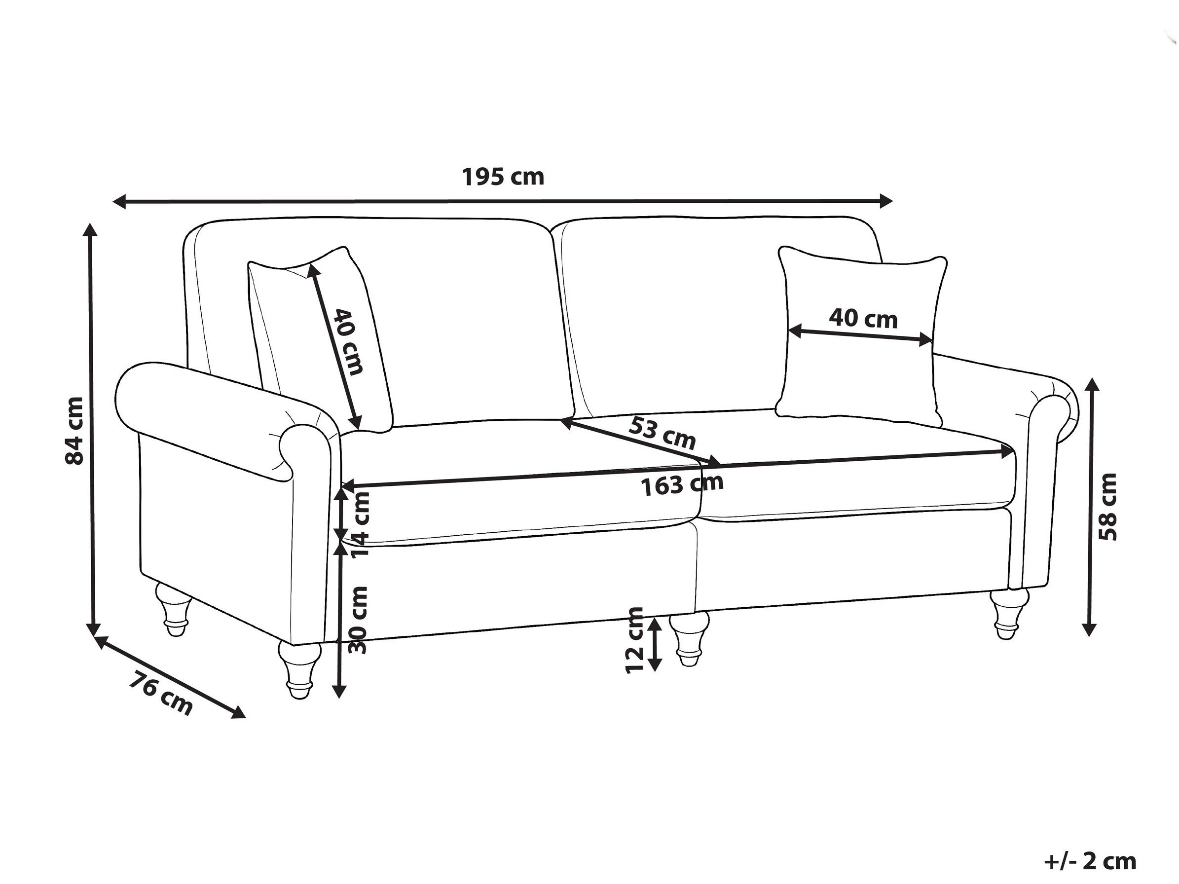 Диван Berwyn 3035 (Taupe)