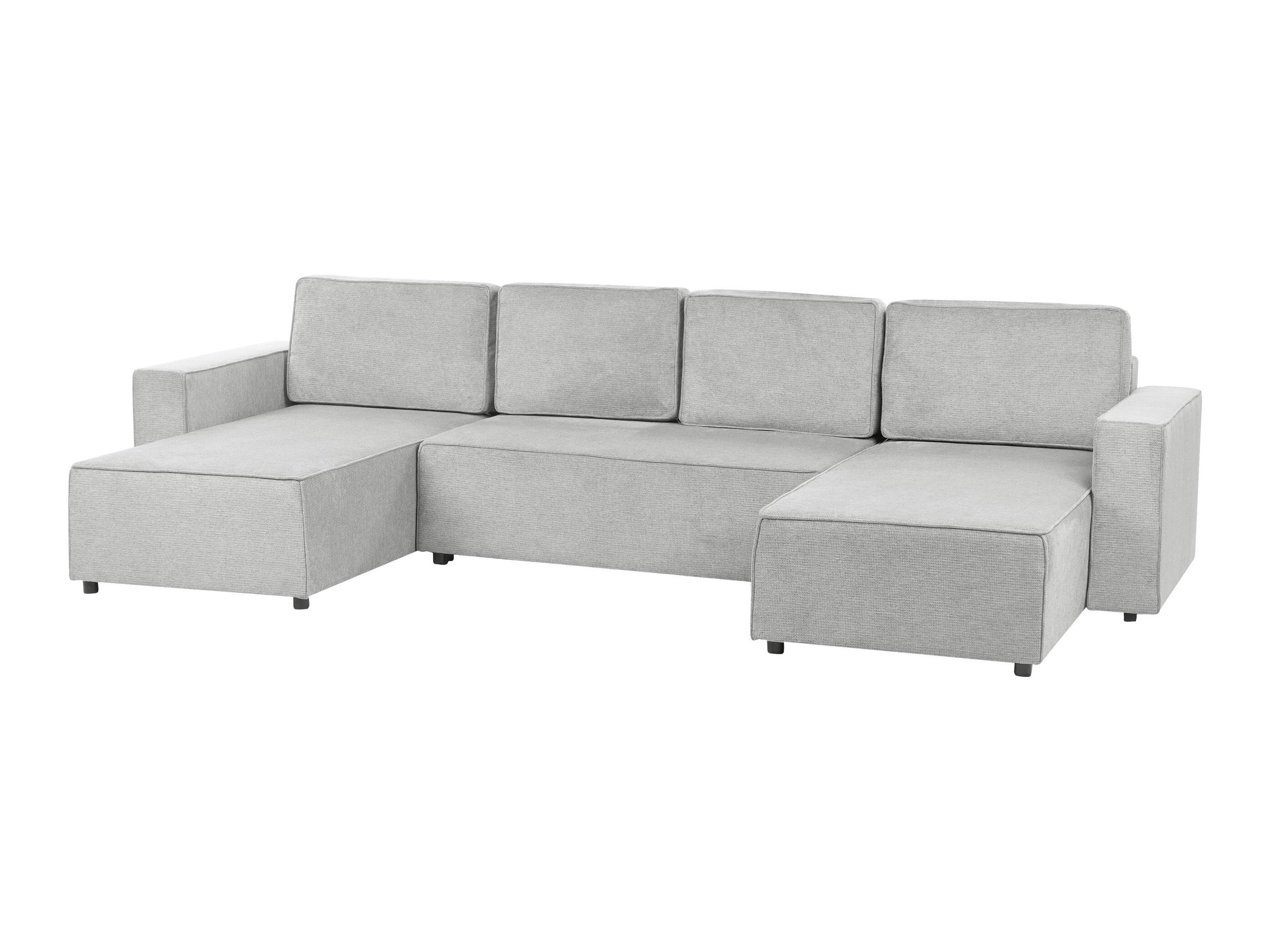 Ъглов диван Berwyn 3040 (Светло сив)