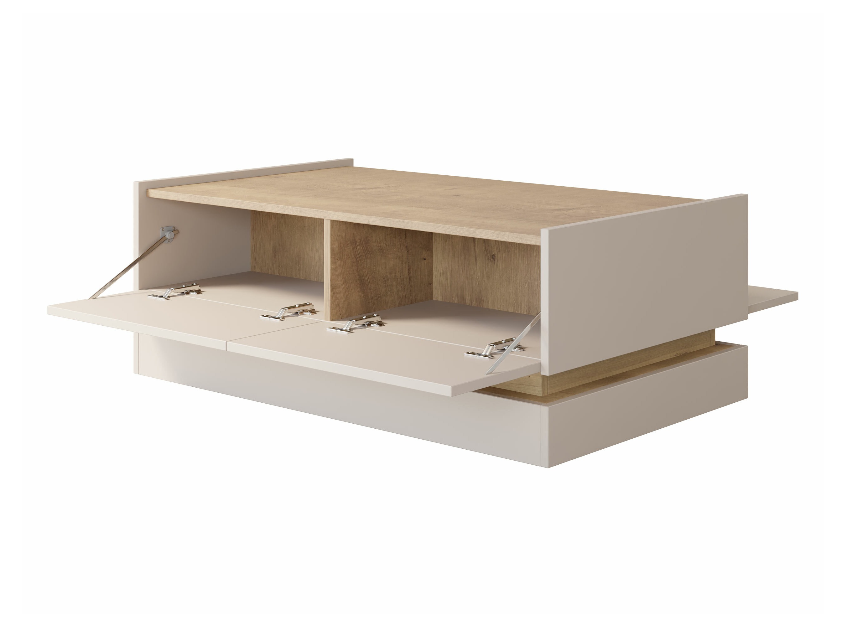 Масичка за кафе Comfivo Tilia (Черен + Дъб)