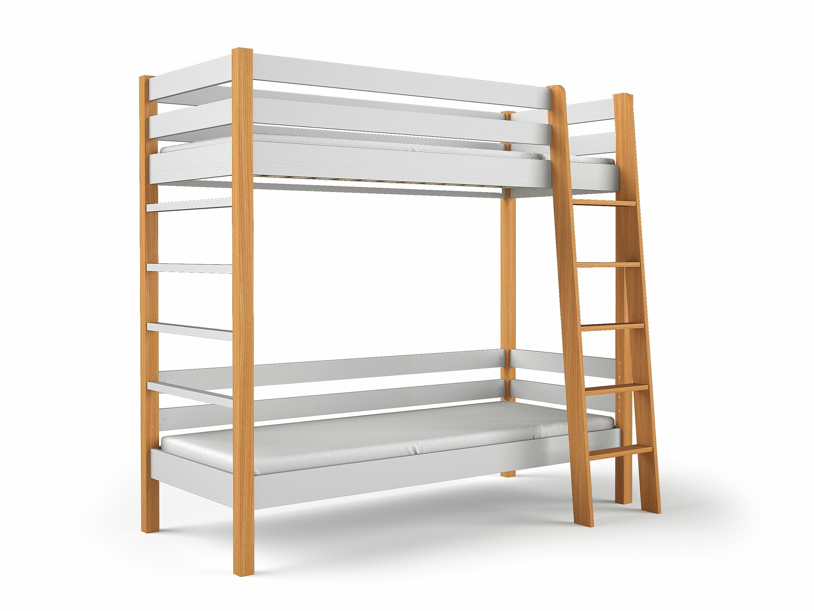 Двуетажно легло Ogden 174 (Бял)