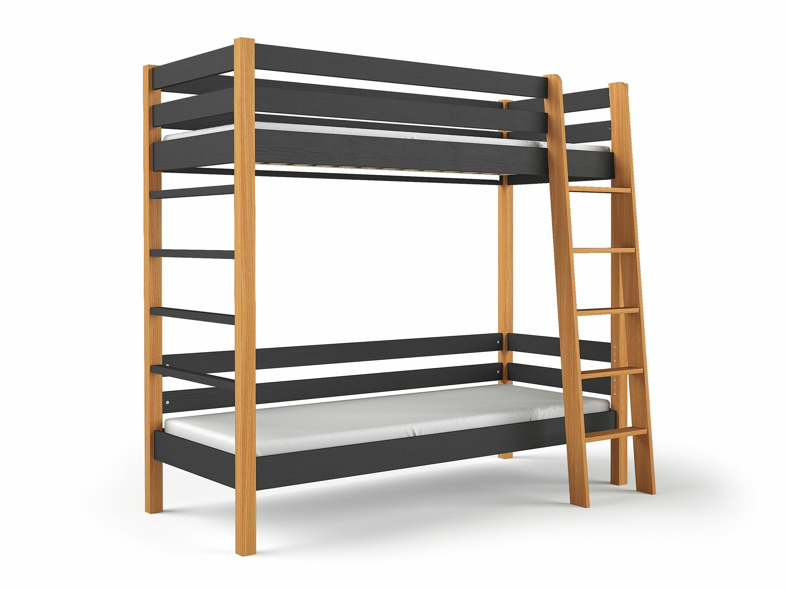 Двуетажно легло Ogden 174 (Черен)