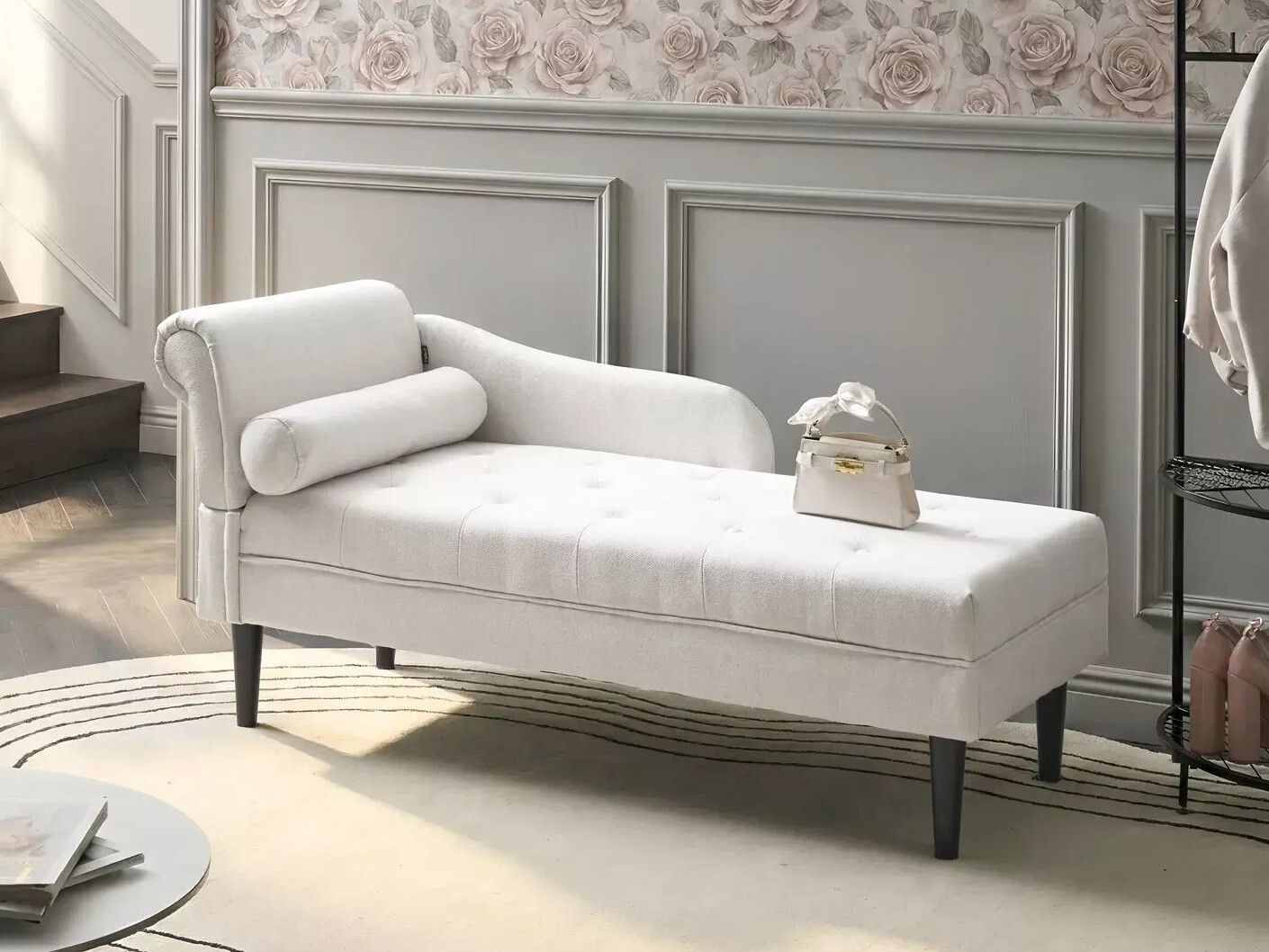 Кушетка Berwyn 3019 (Бял)