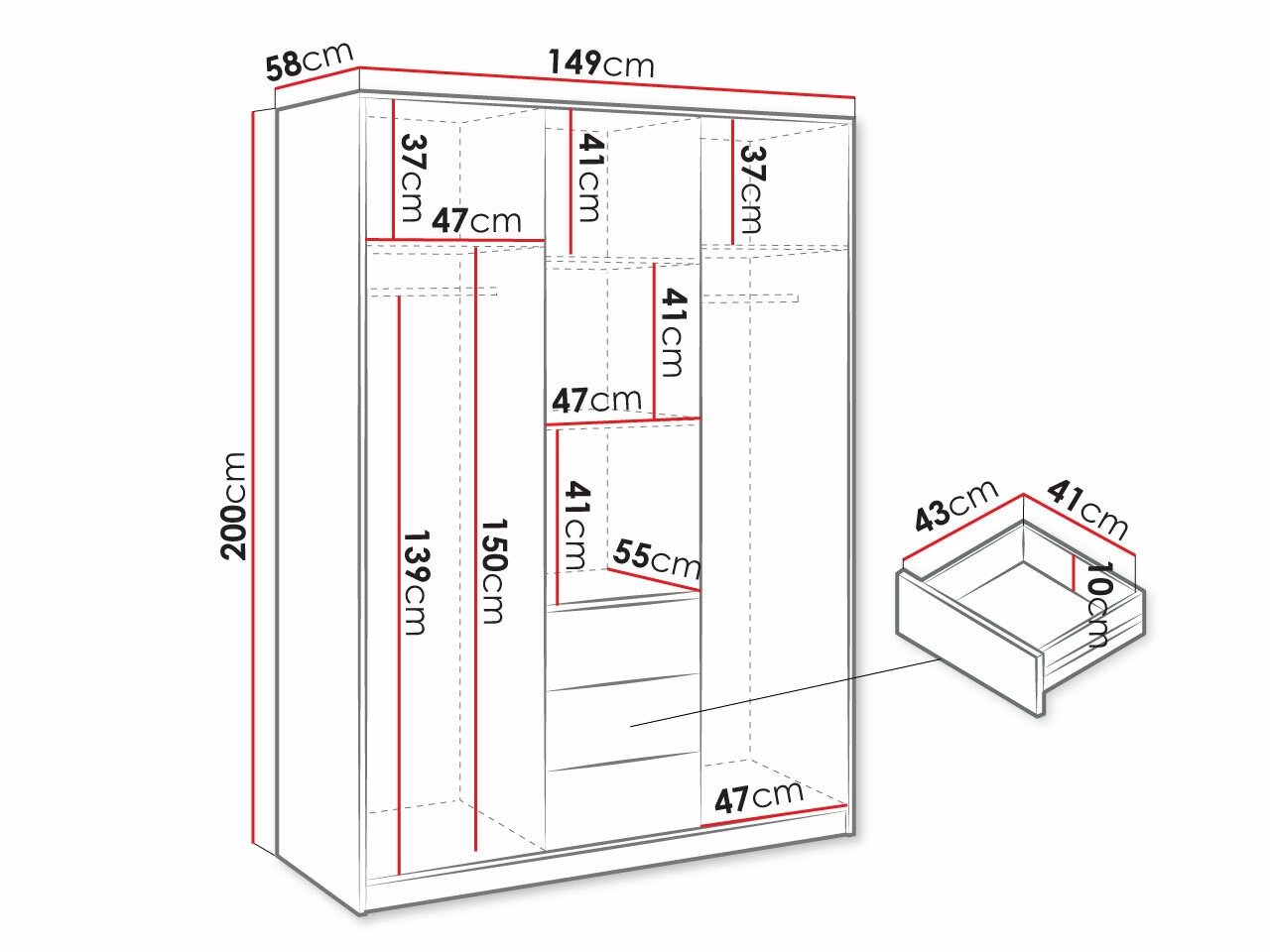 Гардероб Lombala 103