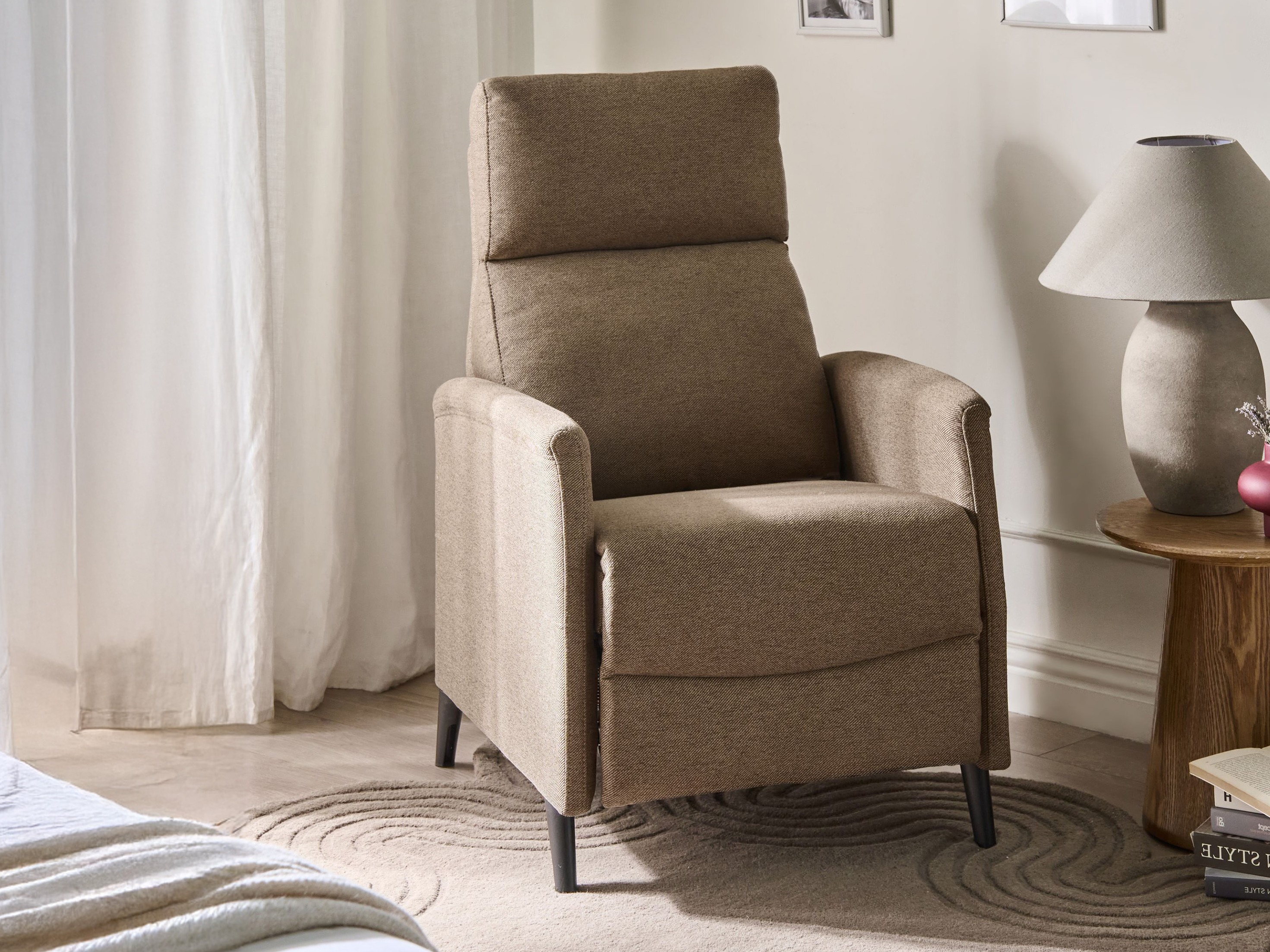 Реклайнер Berwyn 2462 (Кафяв)