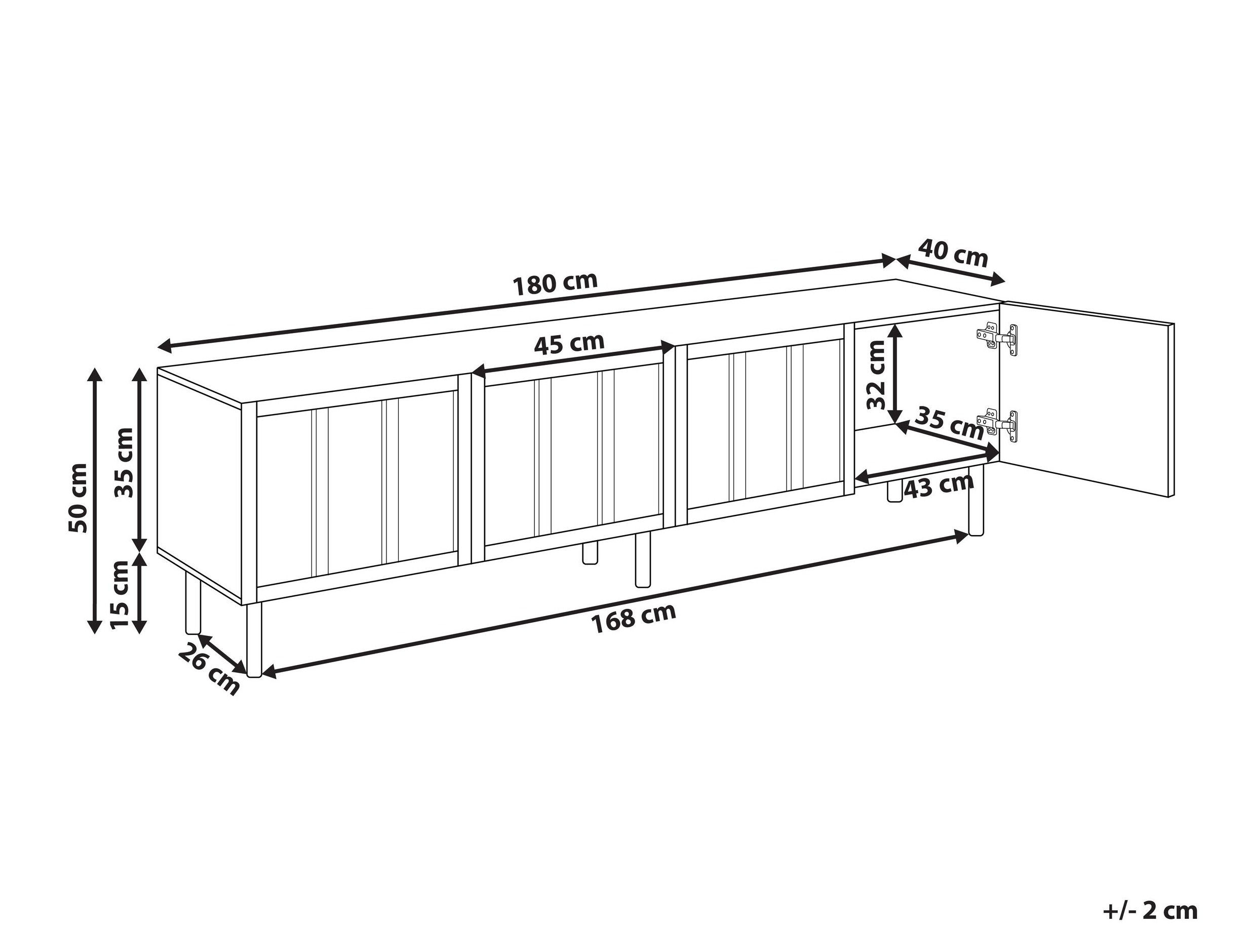 ТВ шкаф Berwyn 3059
