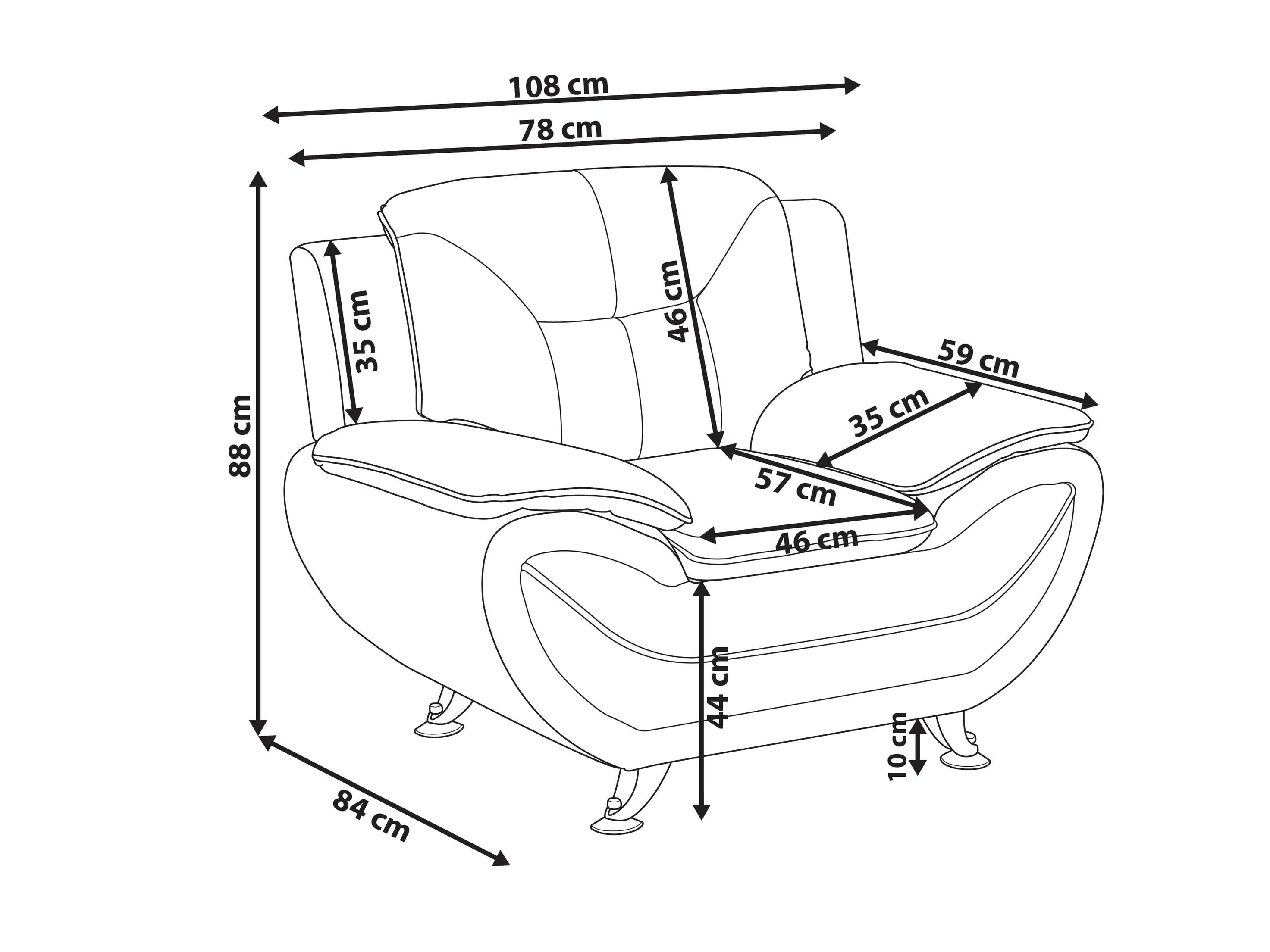 Фотьойл Berwyn 1092 (Сив)