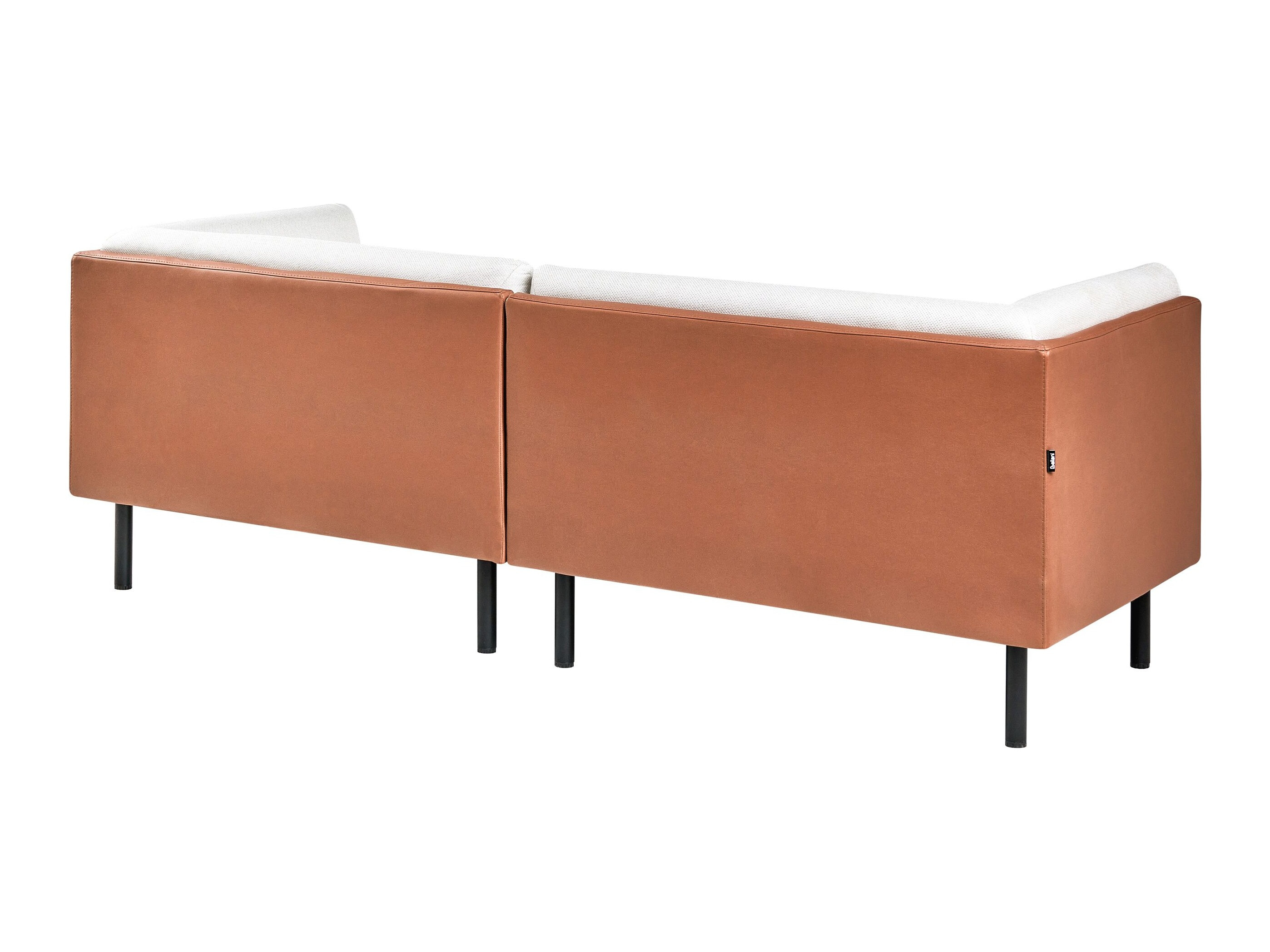 Комплект мека мебел Berwyn 3085 (Бял + Кафяв)