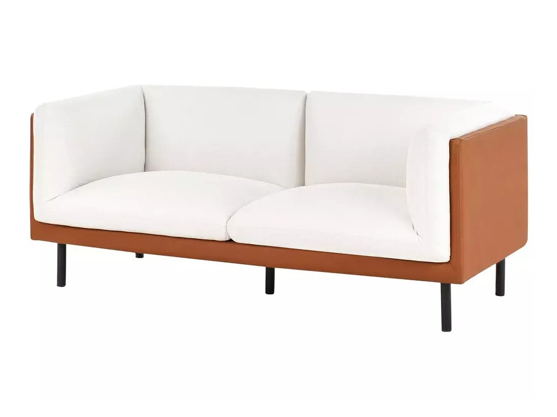 Комплект мека мебел Berwyn 3085 (Бял + Кафяв)