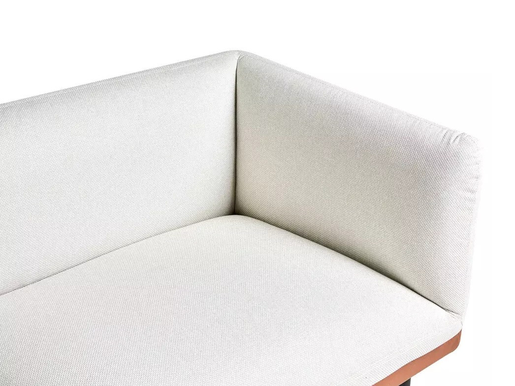 Комплект мека мебел Berwyn 3085 (Бял + Кафяв)