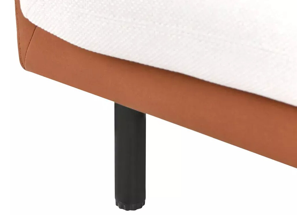 Комплект мека мебел Berwyn 3085 (Бял + Кафяв)