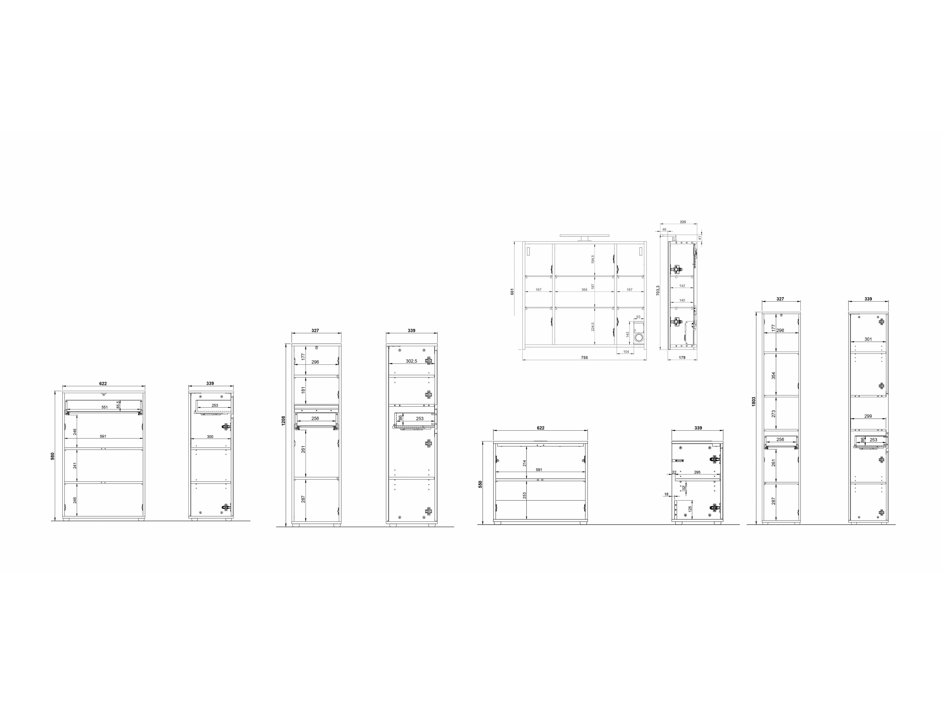 Комплект за баня Tensona 107