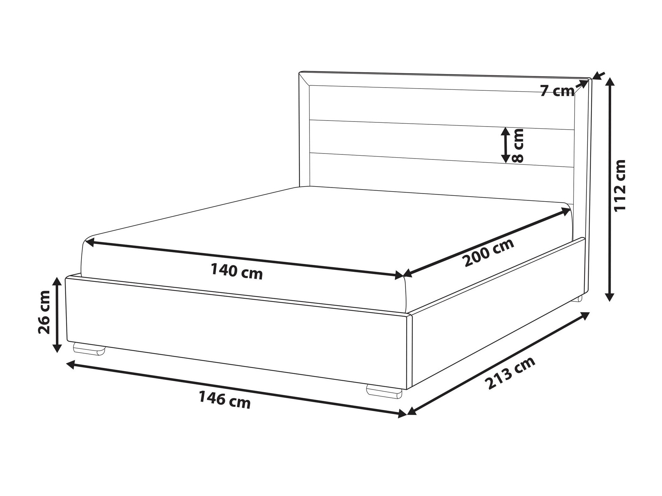 Легло Berwyn 3114 (Светло бежово)