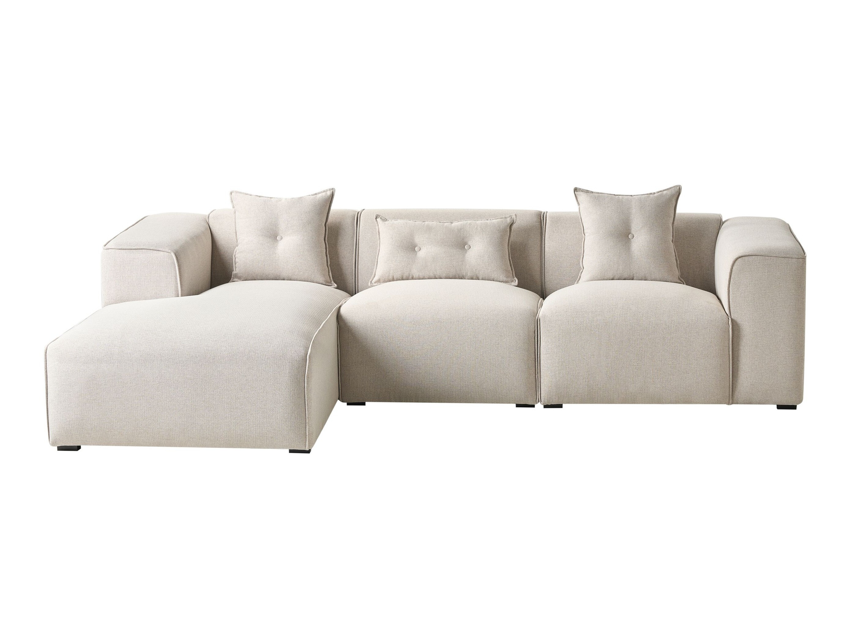 Ъглов диван Berwyn 1311 (Светло бежово)