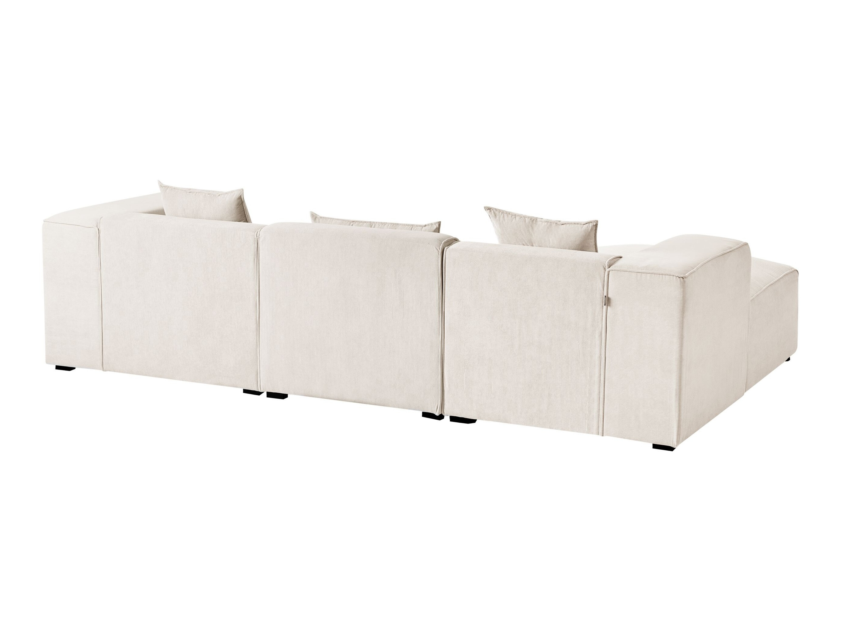 Ъглов диван Berwyn 3121 (Бял)