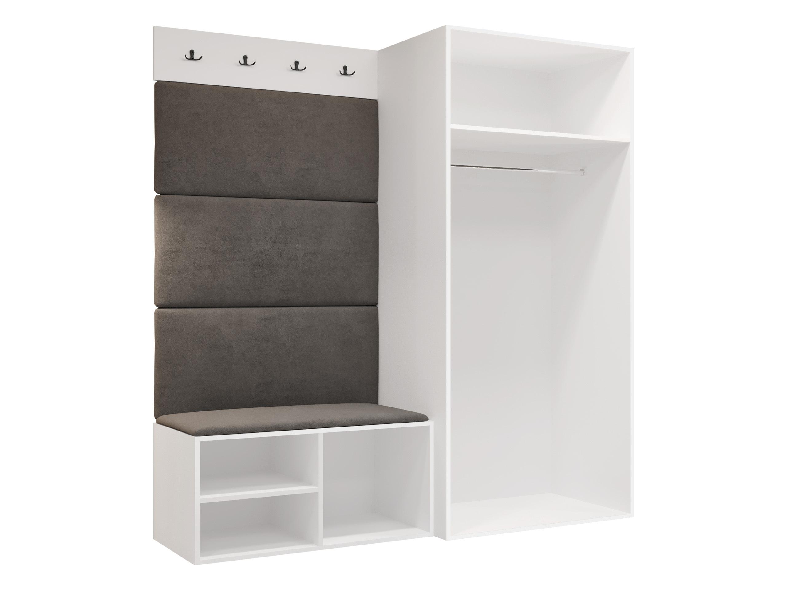 Комплект за антре Nitos I (Artisan дъб)