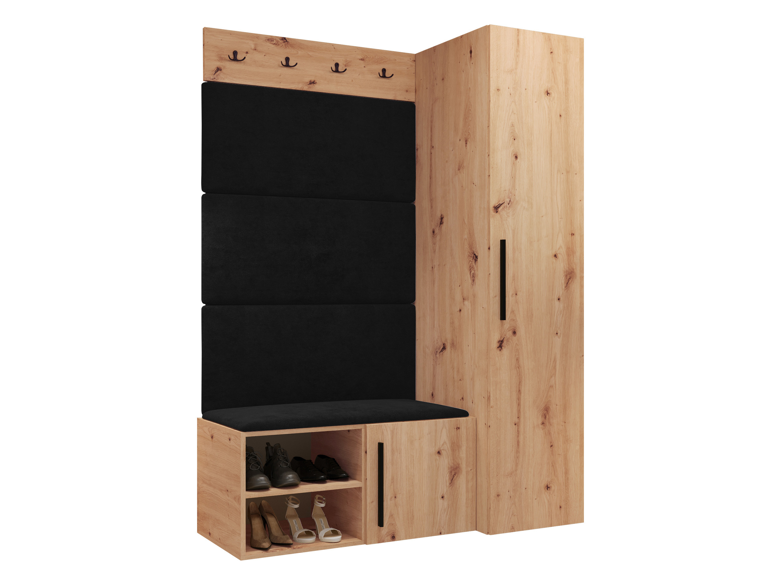 Комплект за антре Nitos II (Artisan дъб)