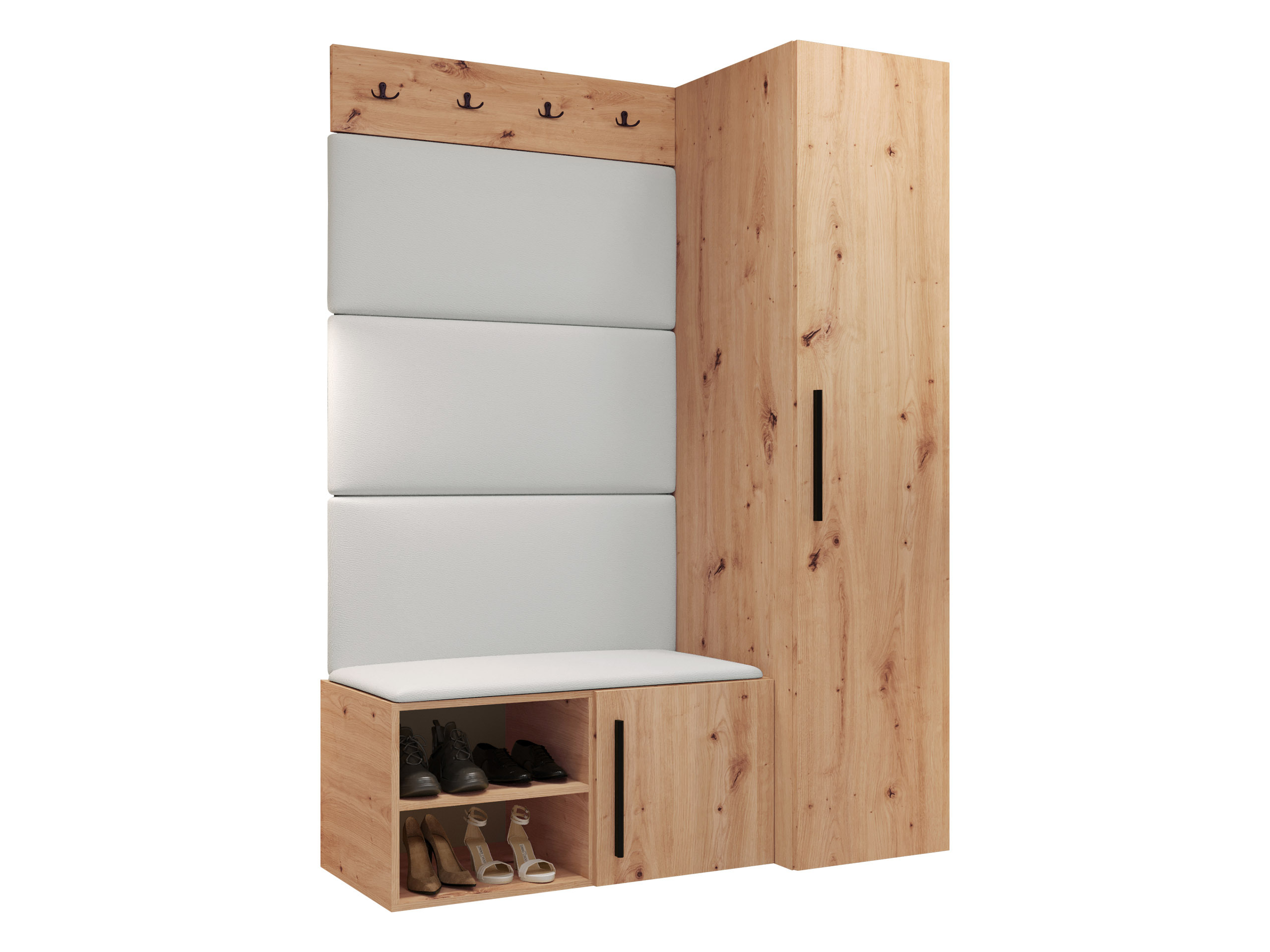 Комплект за антре Nitos II (Artisan дъб)